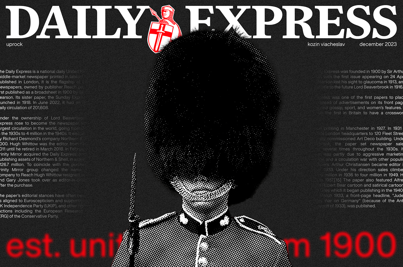 Daily Express | News website redesign — Изображение №1 — Интерфейсы на Dprofile
