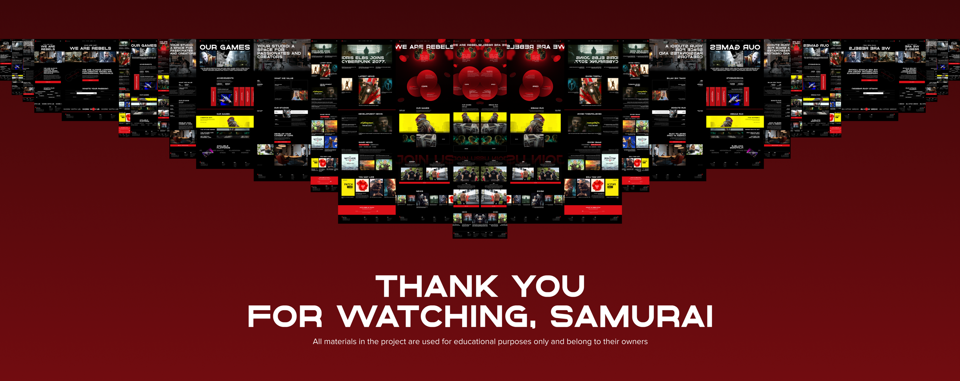 CD Projekt Red | Corporative website redesign — Изображение №14 — Интерфейсы на Dprofile