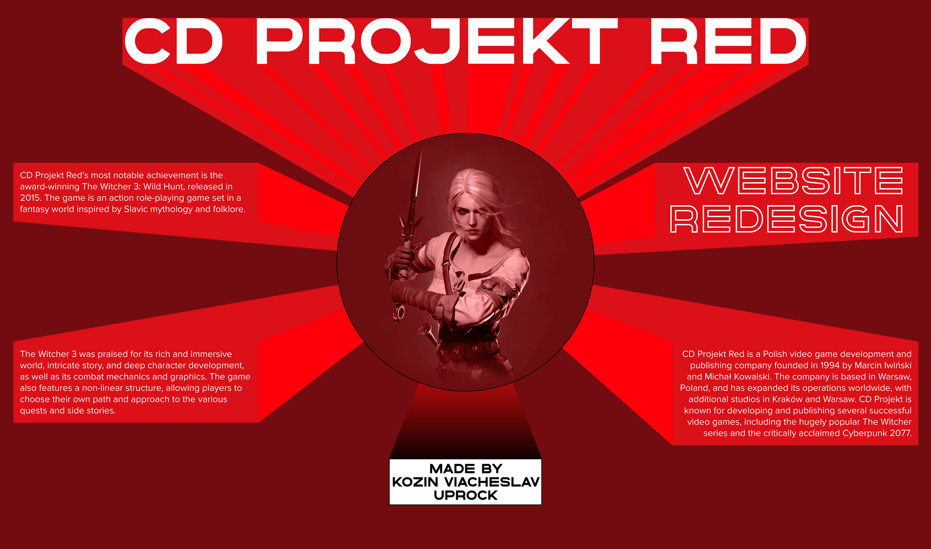 CD Projekt Red | Corporative website redesign — Изображение №1 — Интерфейсы на Dprofile