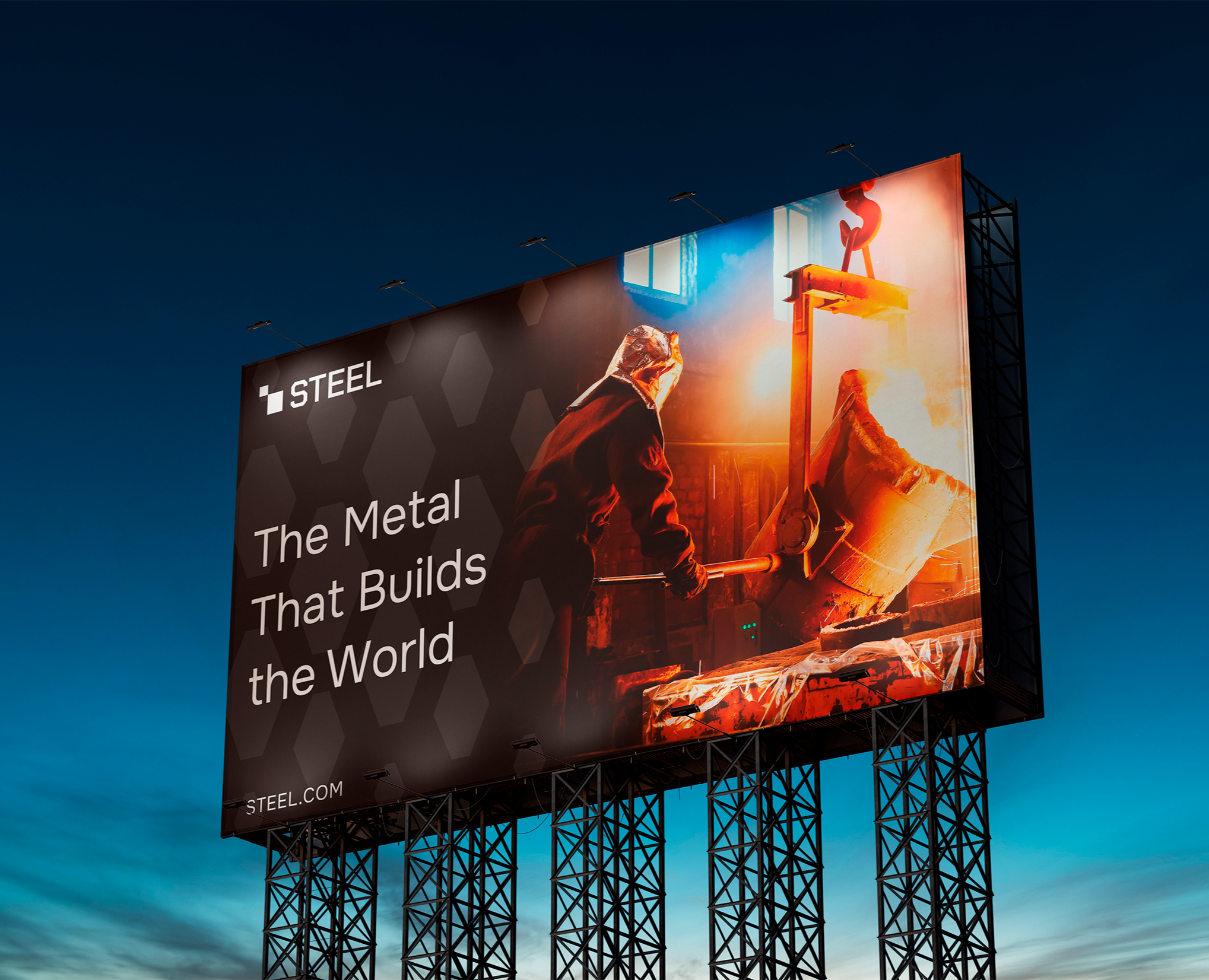 Branding for a steel company — Брендинг на Dprofile