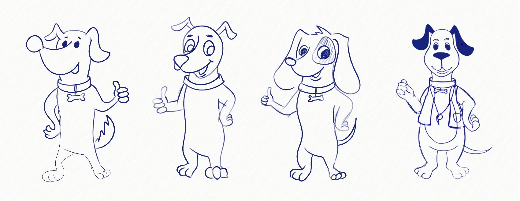 Дизайн персонажа для проекта «Питомцы в Москве» — Изображение №5 — Иллюстрация на Dprofile