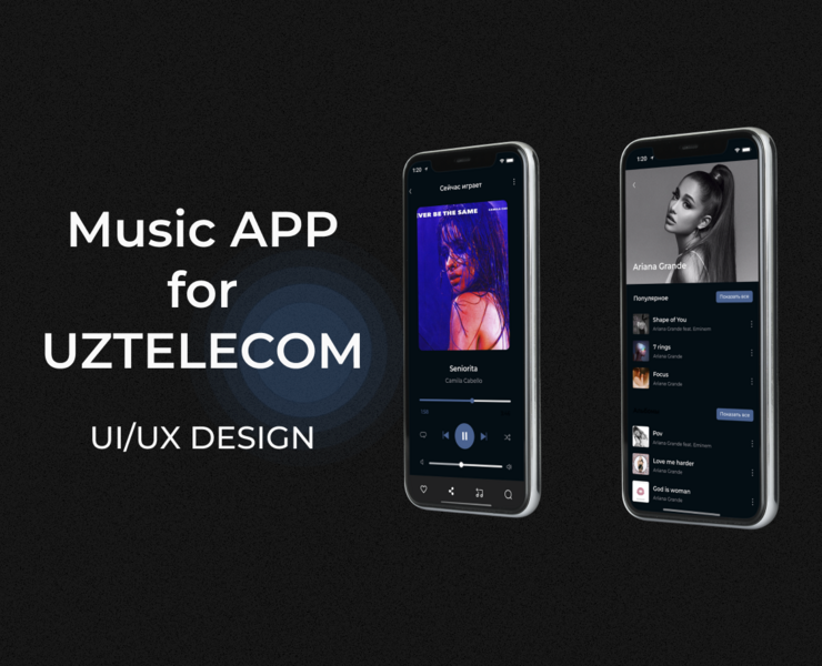 Music App MuZZone — Интерфейсы, Графика на Dprofile