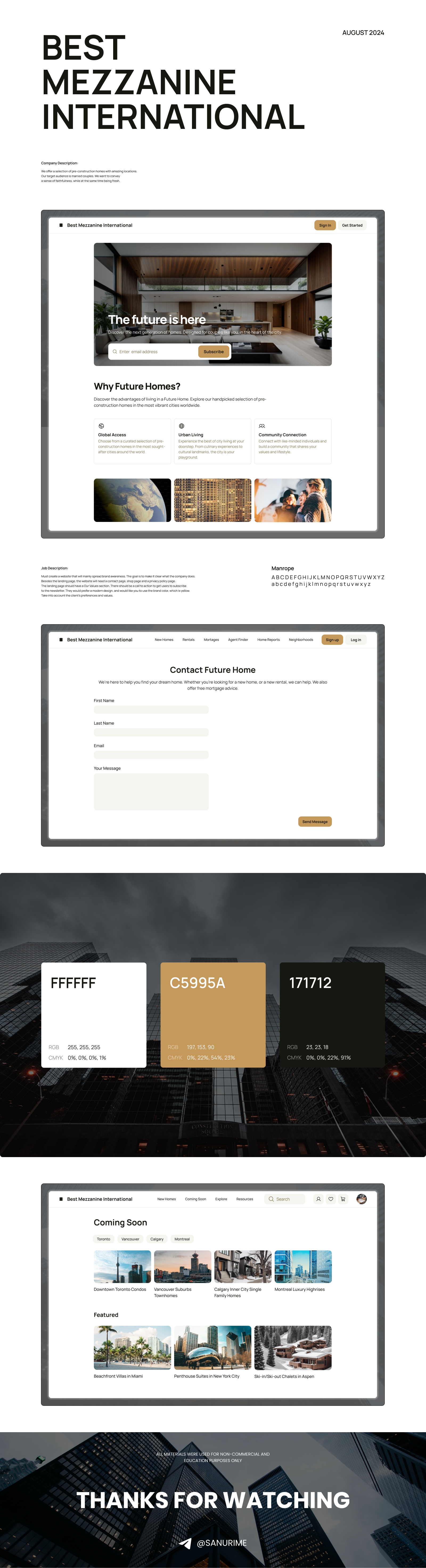 REAL ESTATE WEBSITE — Изображение №1 — Интерфейсы на Dprofile