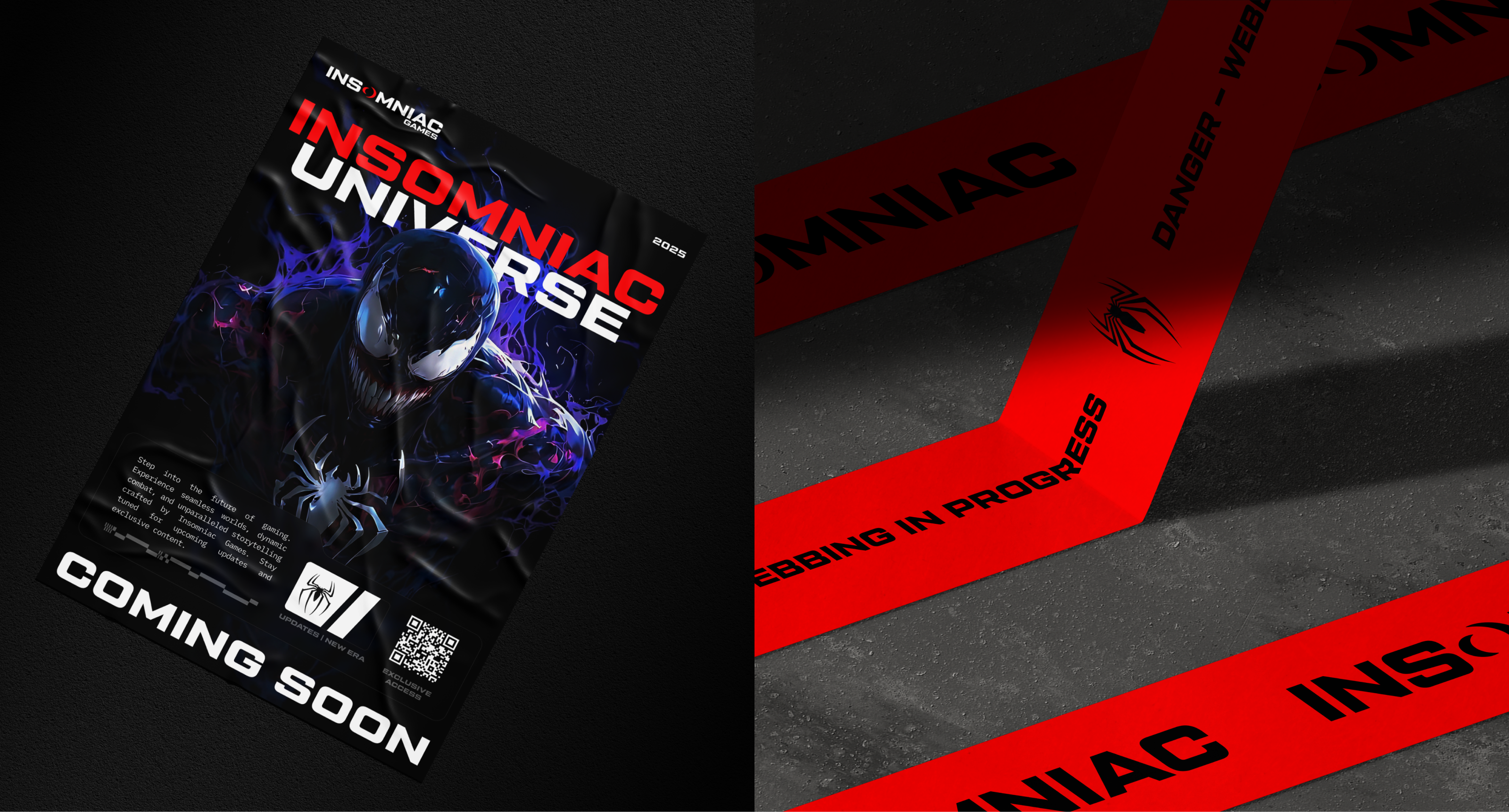 Insomniac Games | Corporate website redesign — Изображение №4 — Интерфейсы, Брендинг на Dprofile