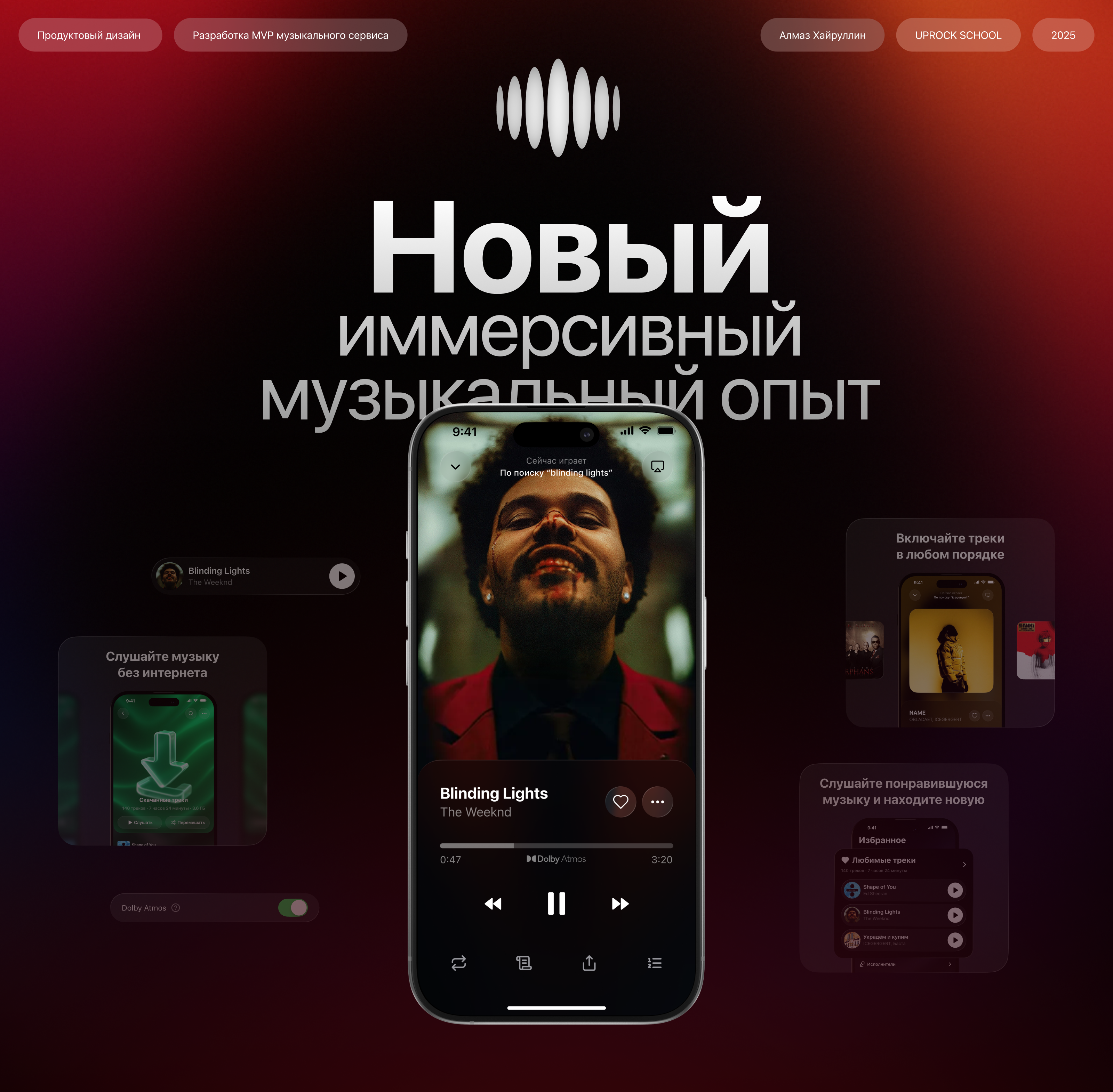 Вайб | Приложение музыкального сервиса — Изображение №1 — Интерфейсы на Dprofile