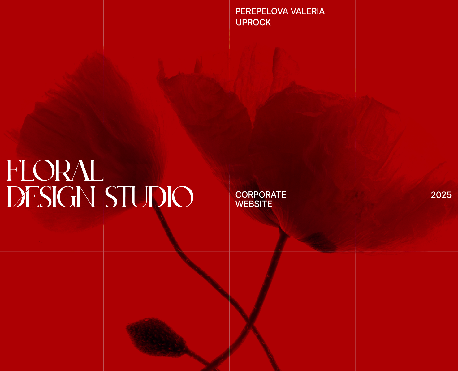 Floral design studio|Corporate website — Интерфейсы на Dprofile