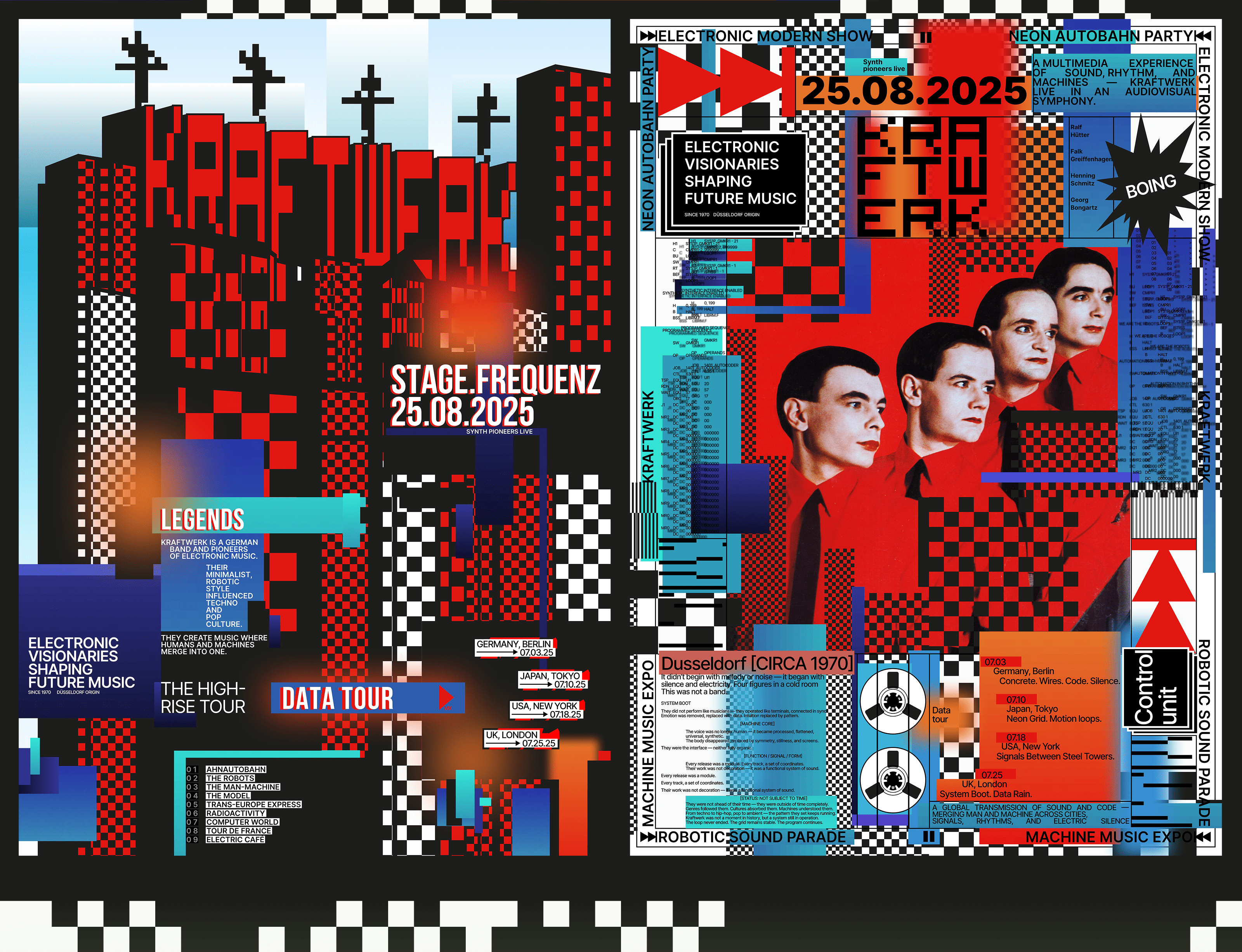 Коллекция постеров | Kraftwerk — Изображение №3 — Графика на Dprofile