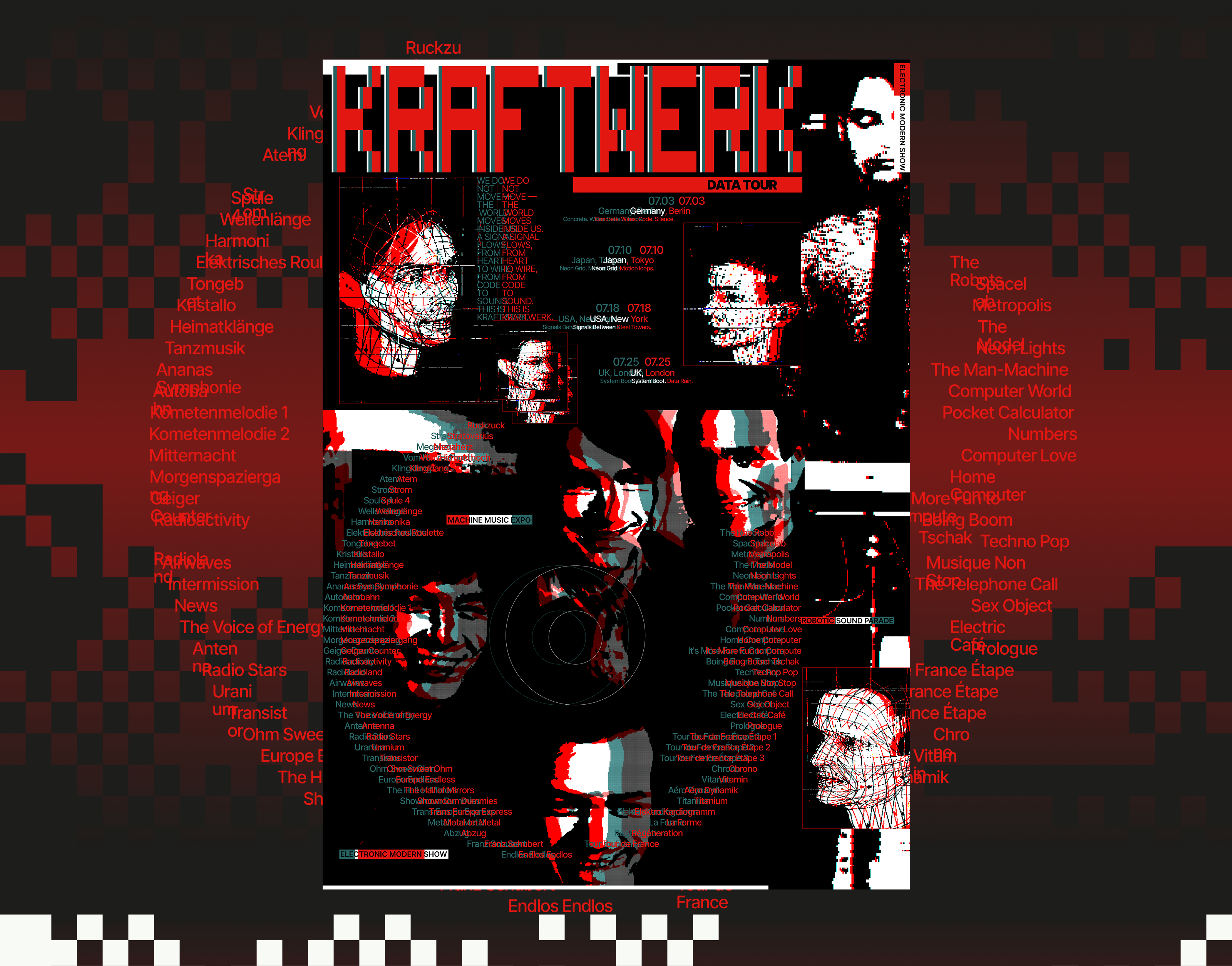 Коллекция постеров | Kraftwerk — Изображение №7 — Графика на Dprofile