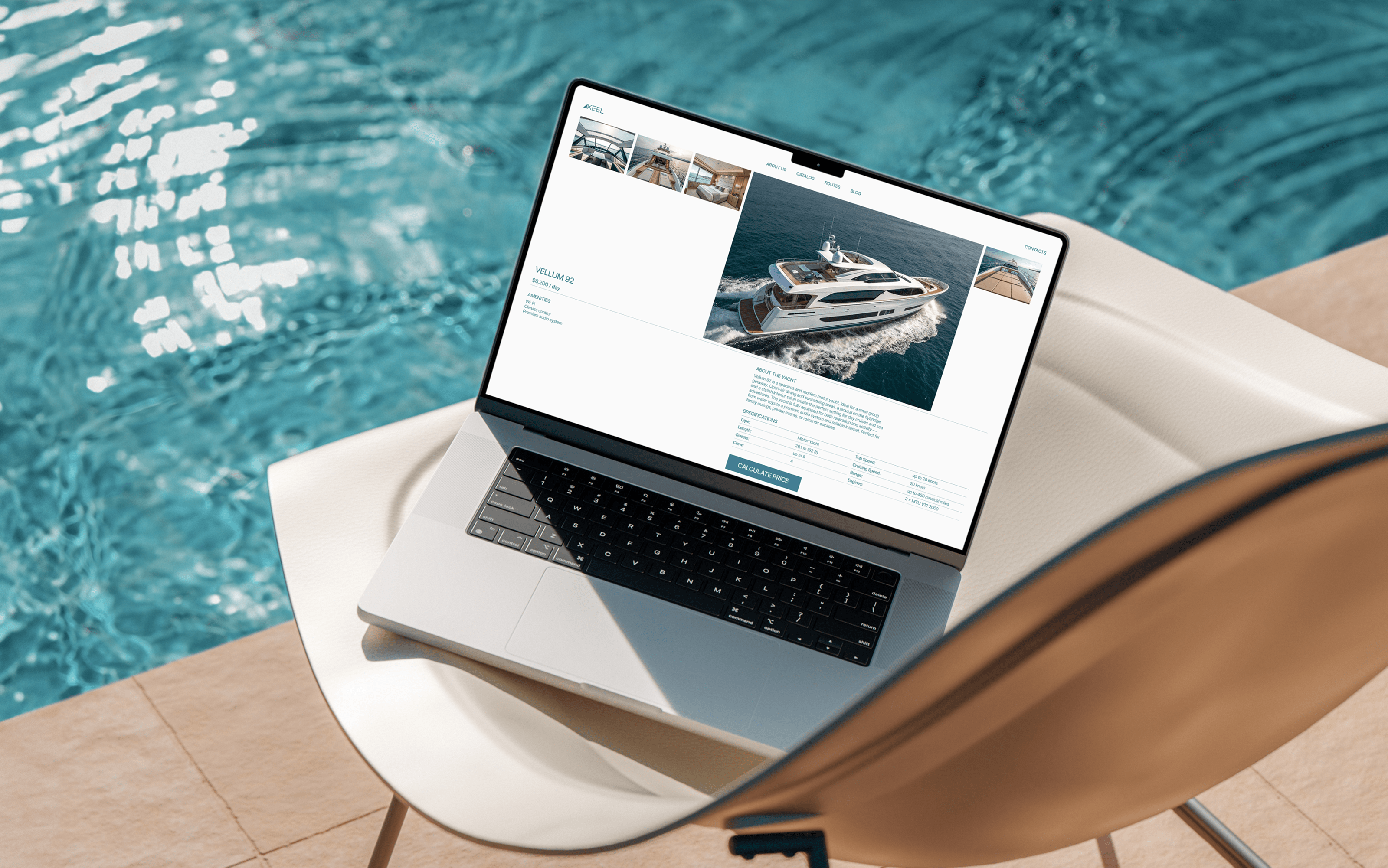 KEEL| Корпоративный сайт — Изображение №9 — Интерфейсы на Dprofile