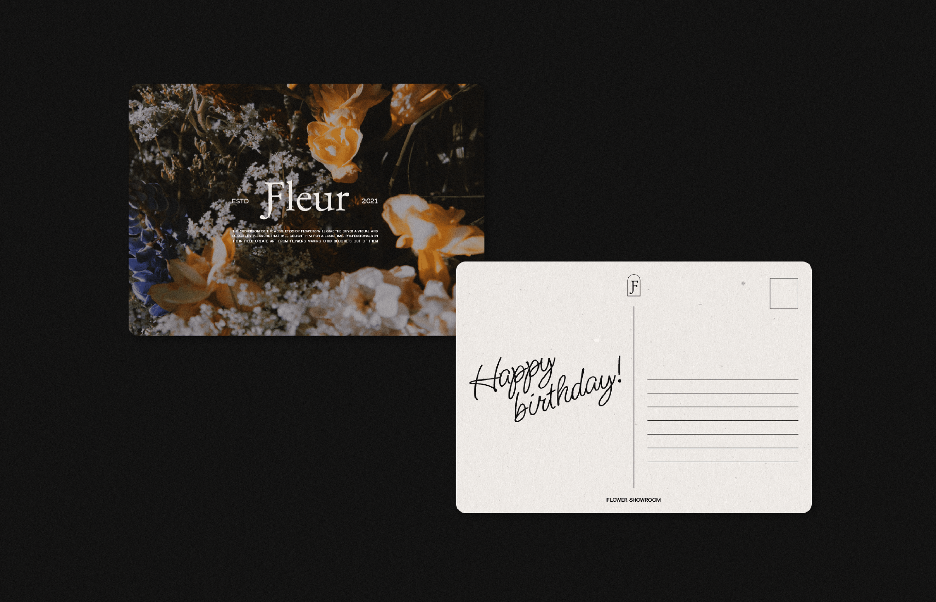 Fleur | flower showroom — Изображение №8 — Брендинг на Dprofile