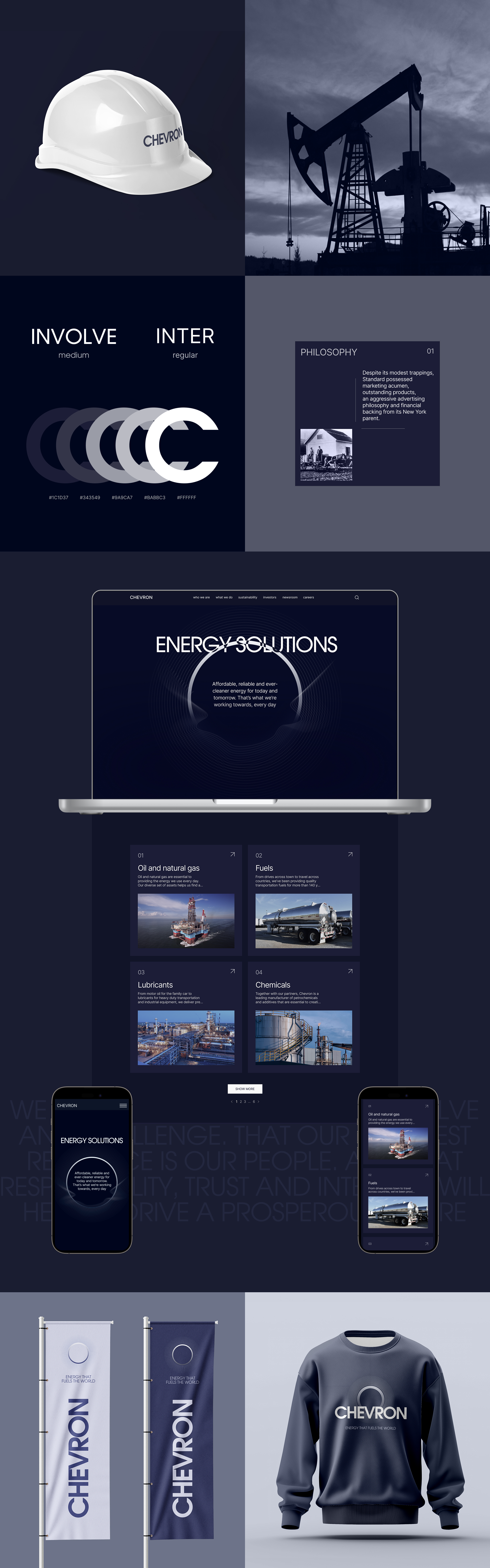 CHEVRON | Corporate website — Изображение №3 — Интерфейсы, Брендинг на Dprofile