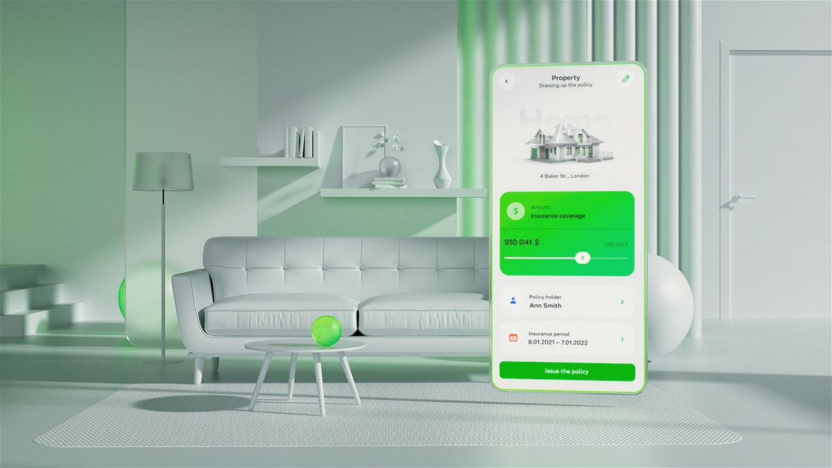 Sber Insurance. Mobile Application — Изображение №7 — 3D, Анимация на Dprofile