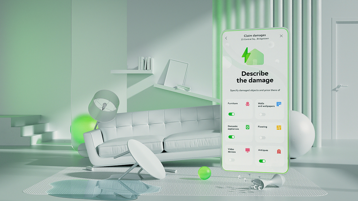 Sber Insurance. Mobile Application — Изображение №8 — 3D, Анимация на Dprofile