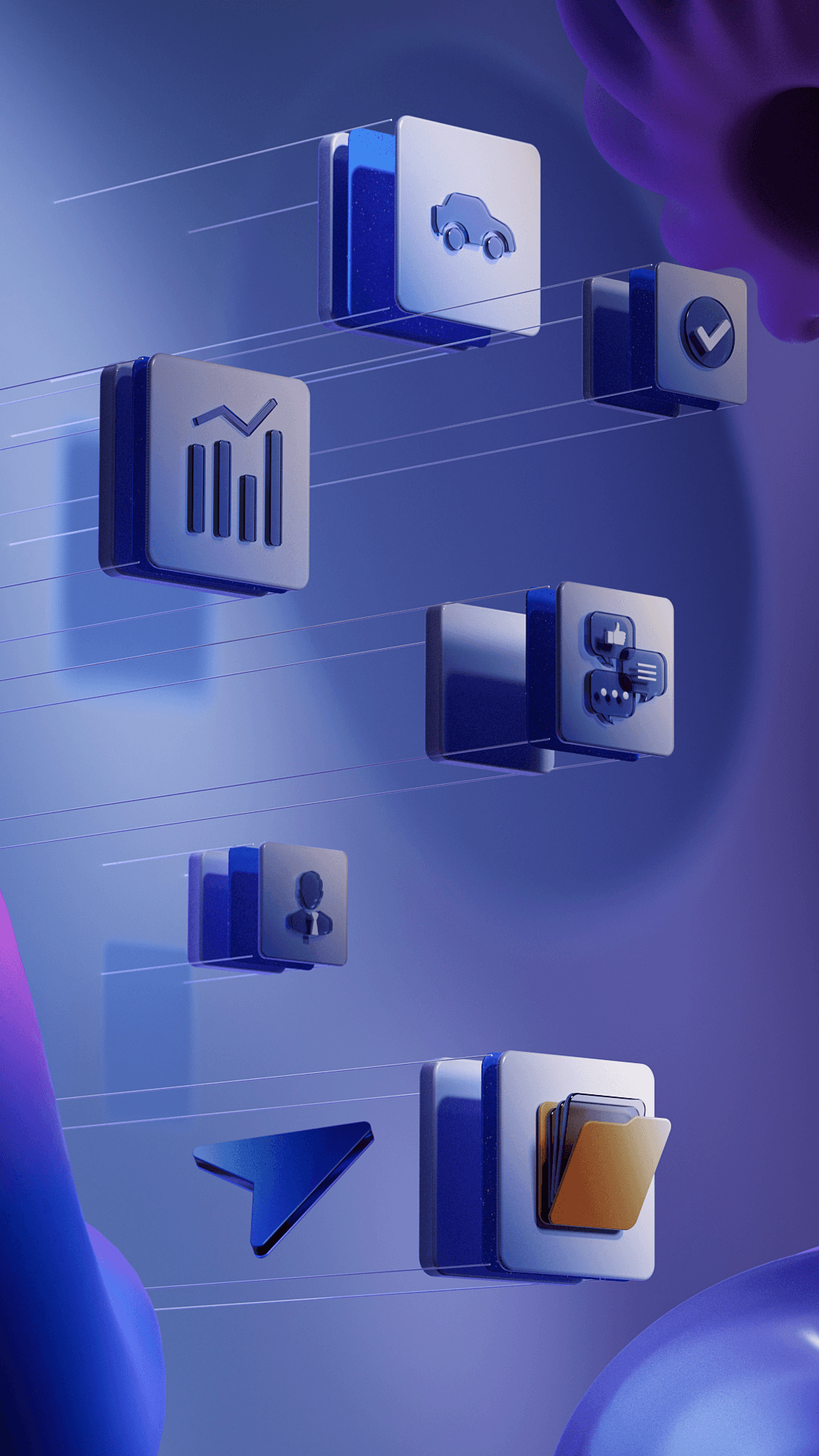 Sweepnet. Interfaces — Изображение №7 — 3D, Анимация на Dprofile