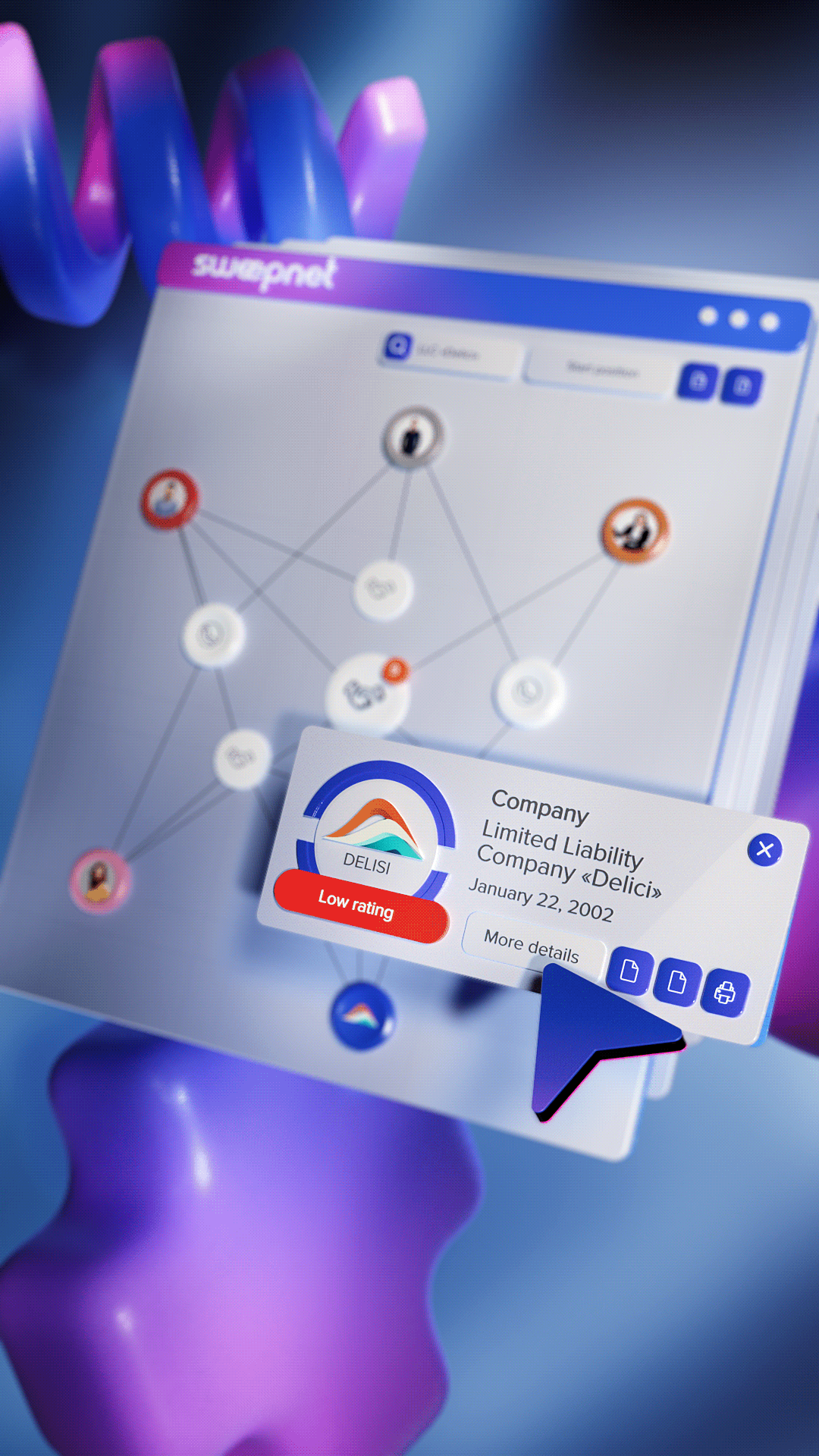 Sweepnet. Interfaces — Изображение №16 — 3D, Анимация на Dprofile