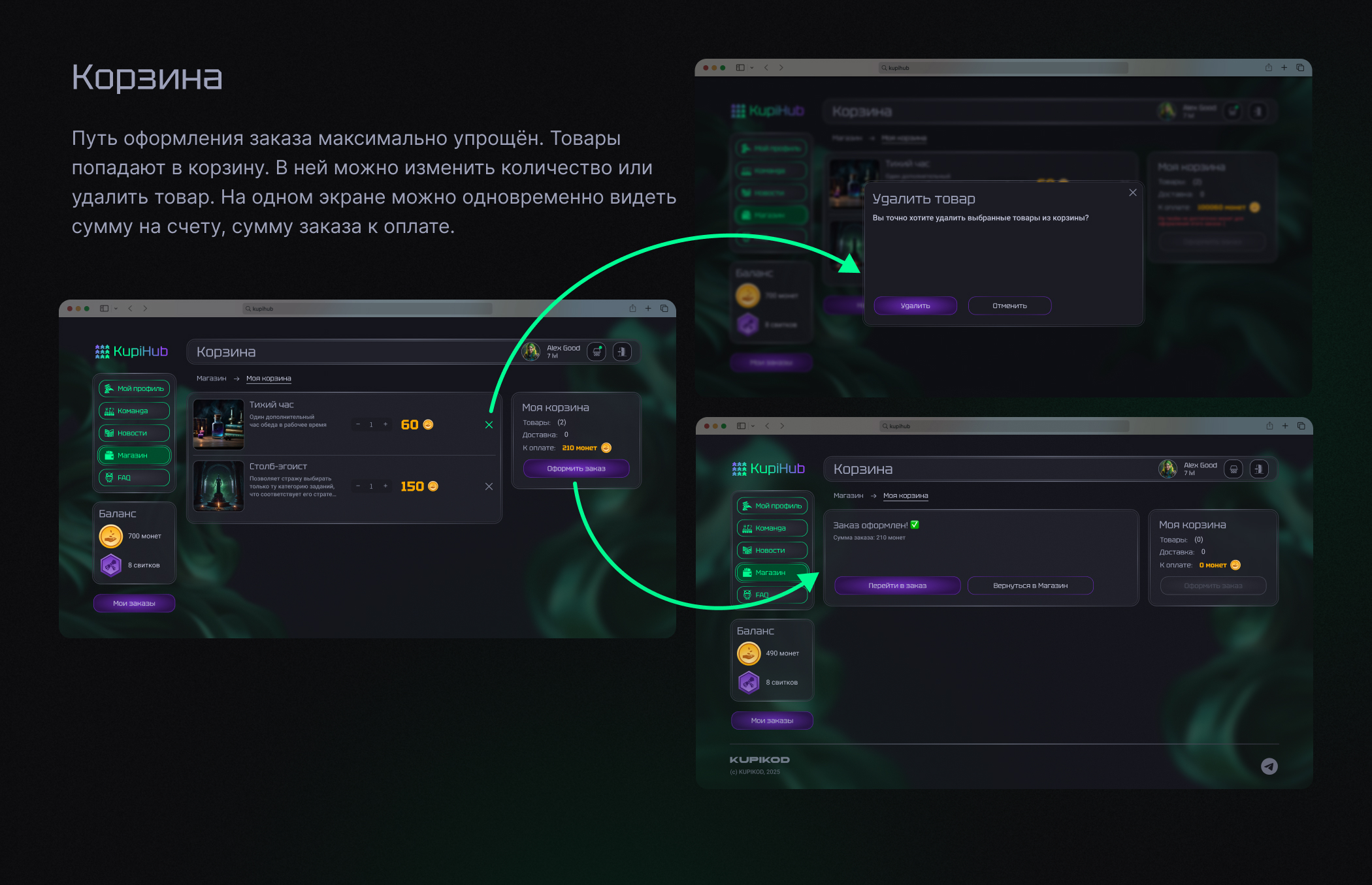 UX/UI-дизайн портала — Изображение №12 — Интерфейсы на Dprofile