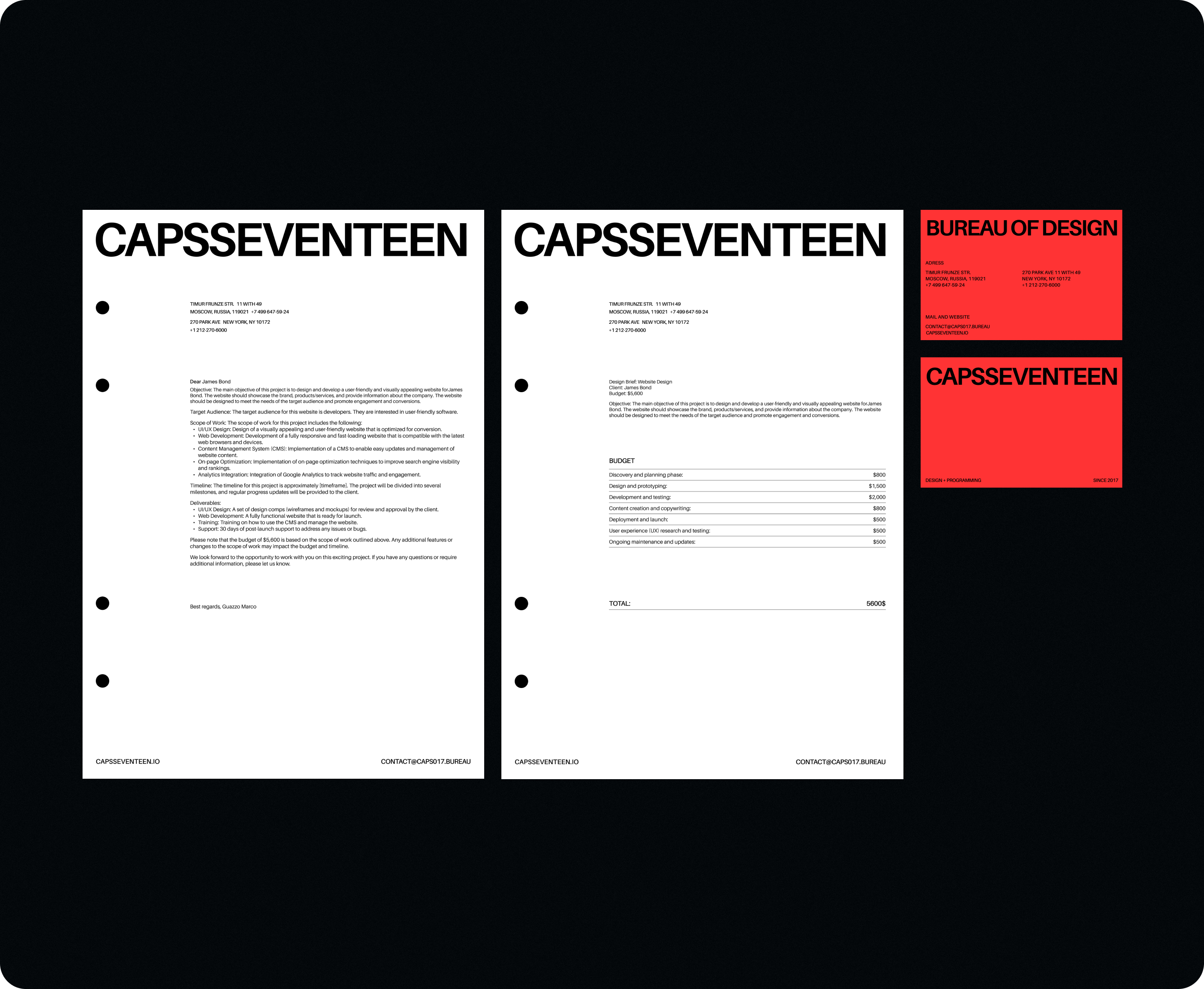 CAPSSEVENTEEN™ — Изображение №10 — Интерфейсы, Брендинг на Dprofile