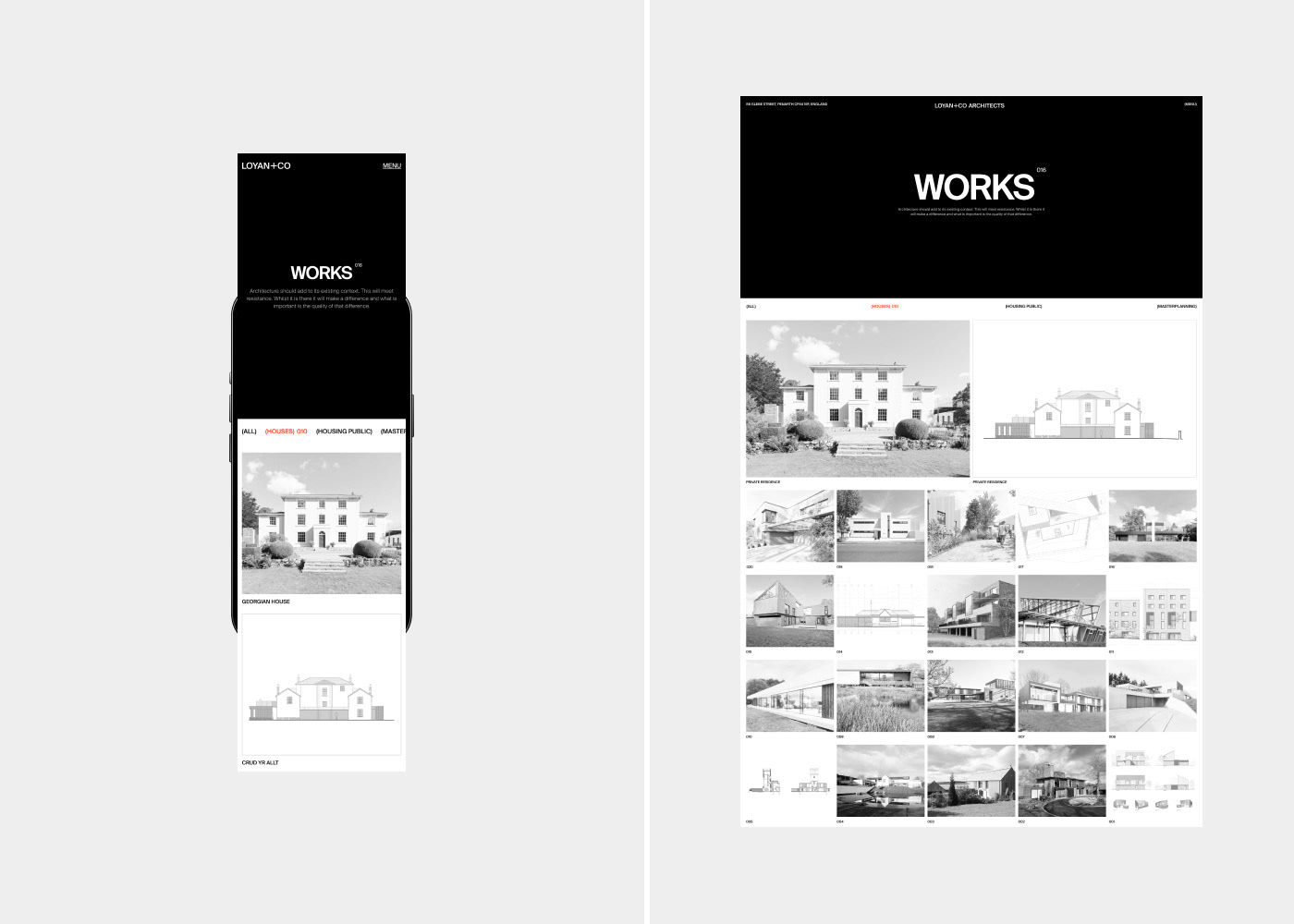 Loyn + Co Architects — Изображение №5 — Интерфейсы, Брендинг на Dprofile