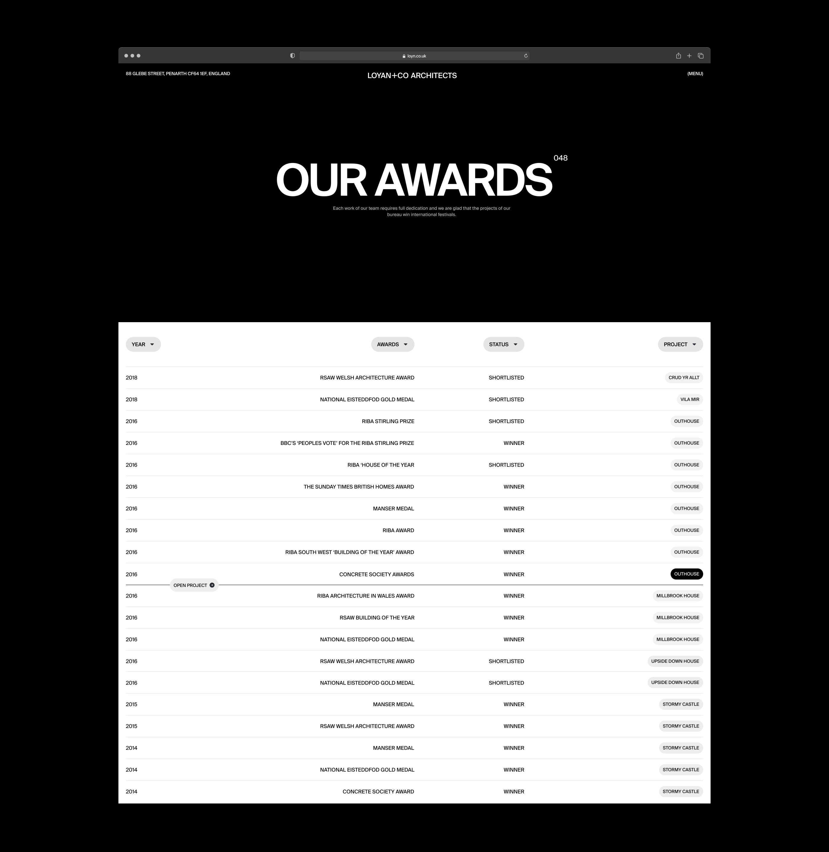 Loyn + Co Architects — Изображение №8 — Интерфейсы, Брендинг на Dprofile