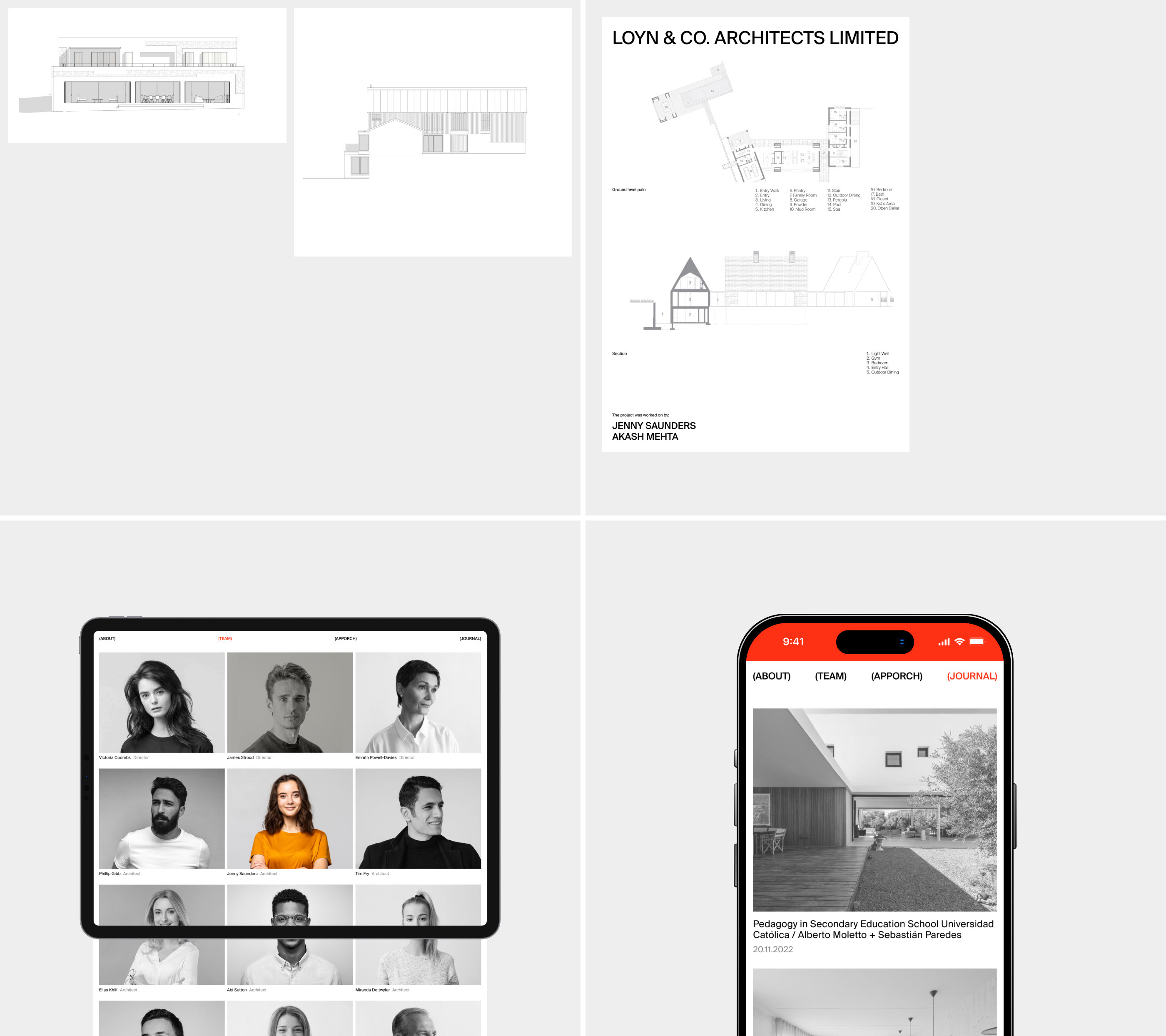 Loyn + Co Architects — Изображение №12 — Интерфейсы, Брендинг на Dprofile
