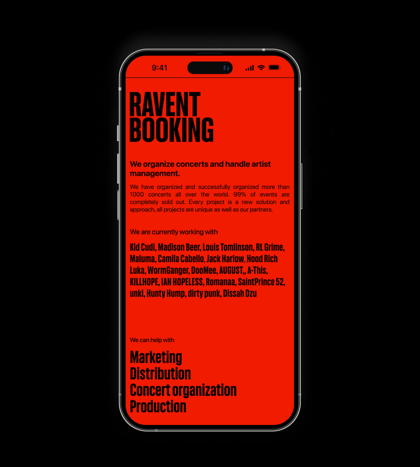 Ravent Booking — Изображение №4 — Интерфейсы на Dprofile