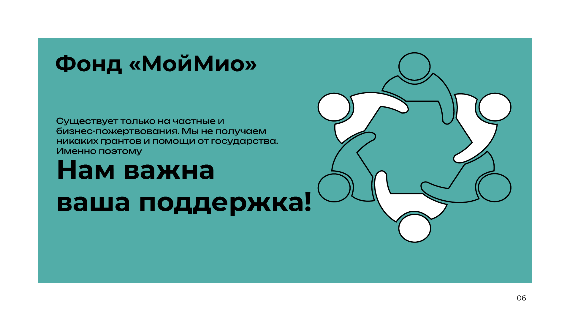 Дизайн презентации фонда "Мой мио" (Учебный проект) — Изображение №6 — Графика, Маркетинг на Dprofile