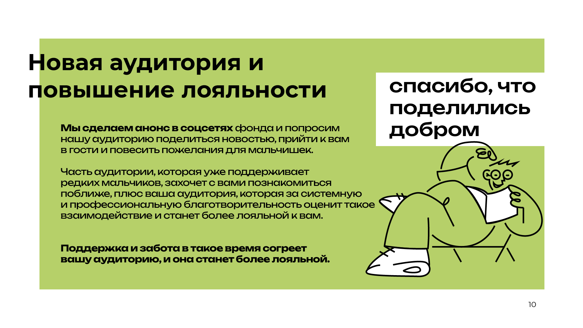 Дизайн презентации фонда "Мой мио" (Учебный проект) — Изображение №10 — Графика, Маркетинг на Dprofile