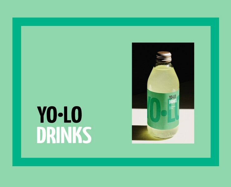 Фирменный стиль для YoloDrinks — Брендинг, Графика на Dprofile