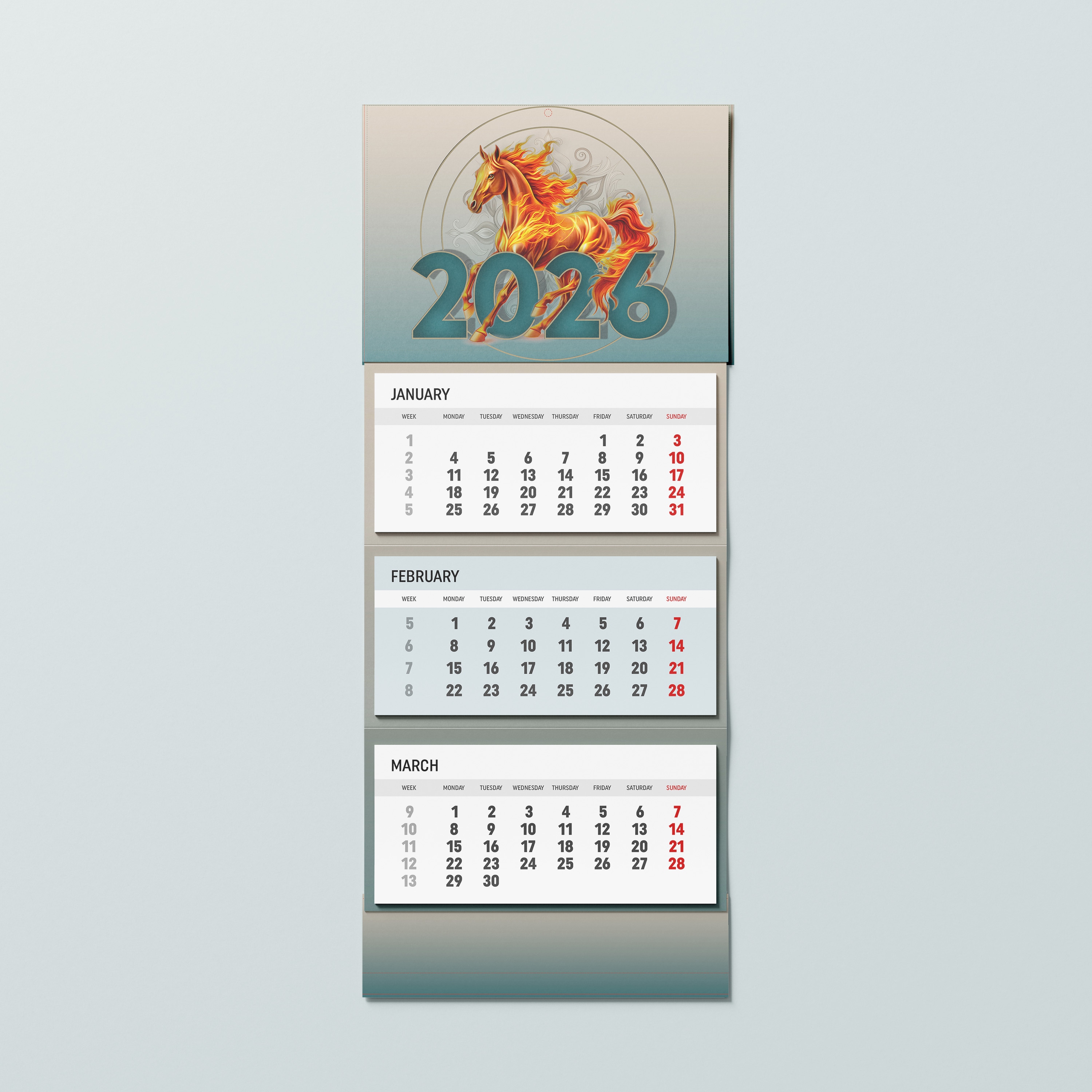 Календарь — Изображение №1 — Иллюстрация, Графика на Dprofile