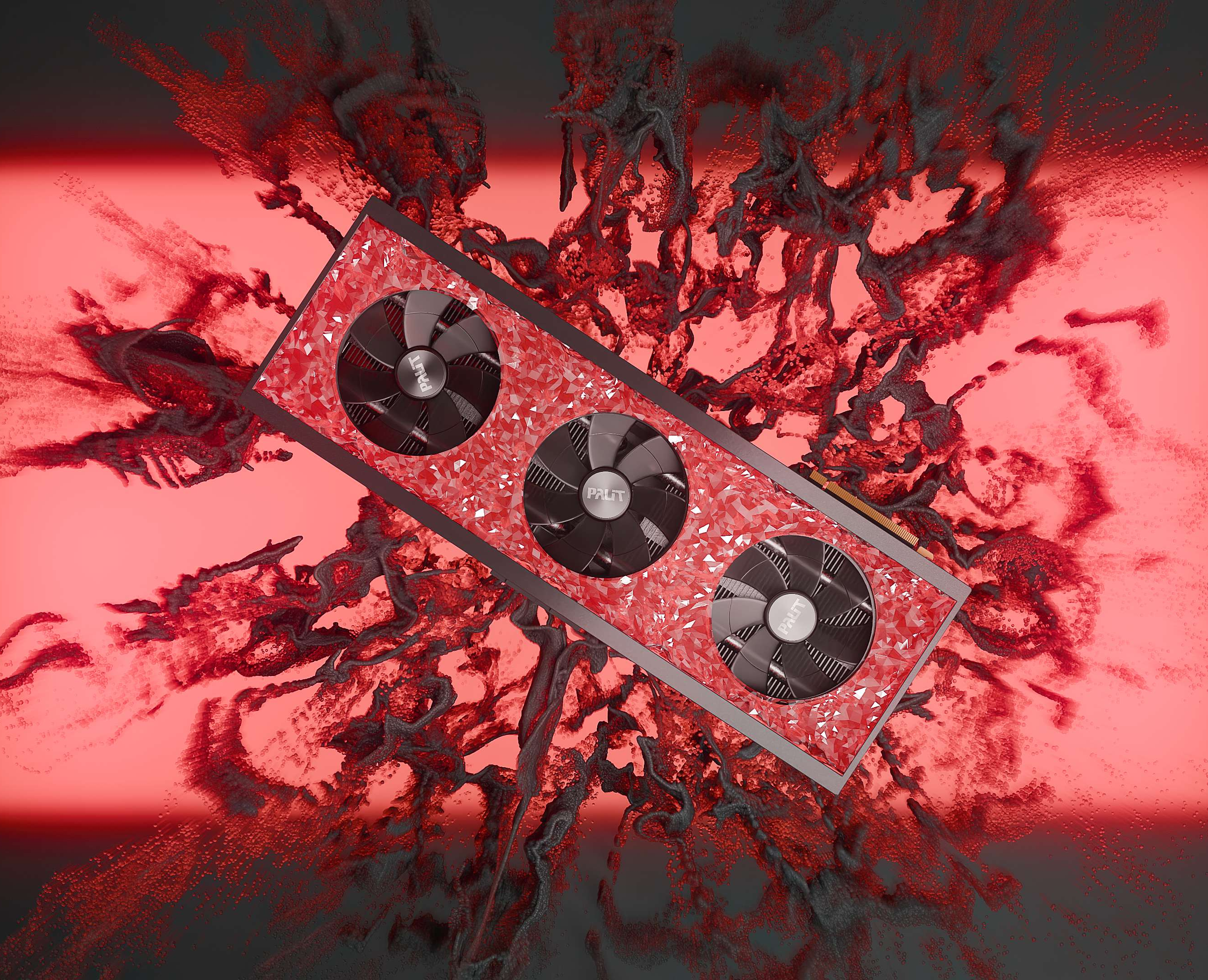 Palit GameRock Graphics Card | 3D Motion Design — 3D, Анимация на Dprofile