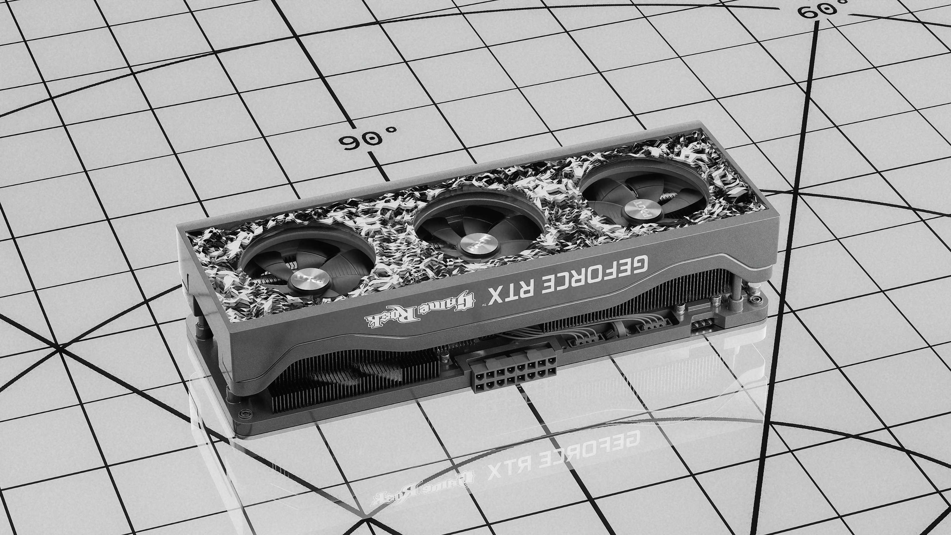 Palit GameRock Graphics Card | 3D Motion Design — Изображение №6 — 3D, Анимация на Dprofile