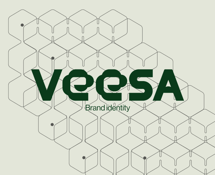 Айдентика для бренда VEESA — Брендинг на Dprofile