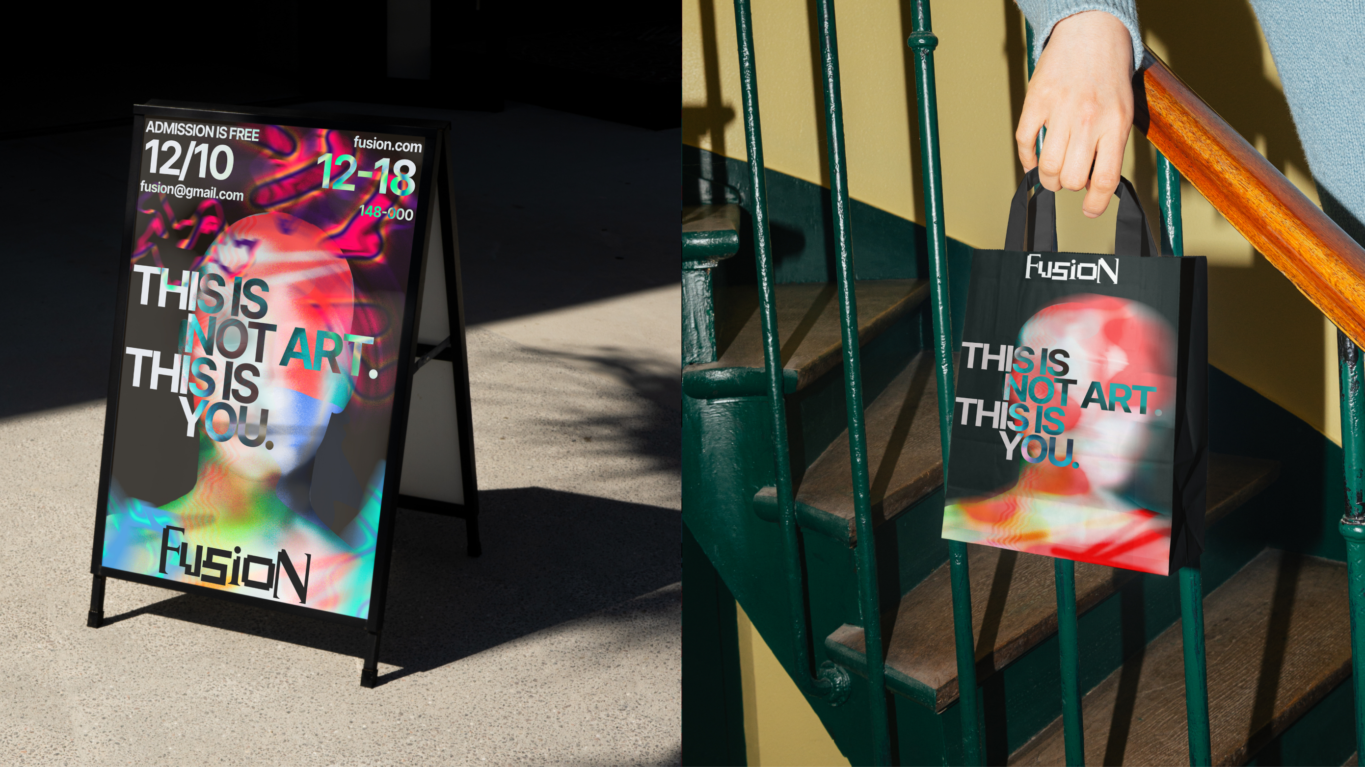 Identity for the FUSION brand — Изображение №14 — Брендинг на Dprofile