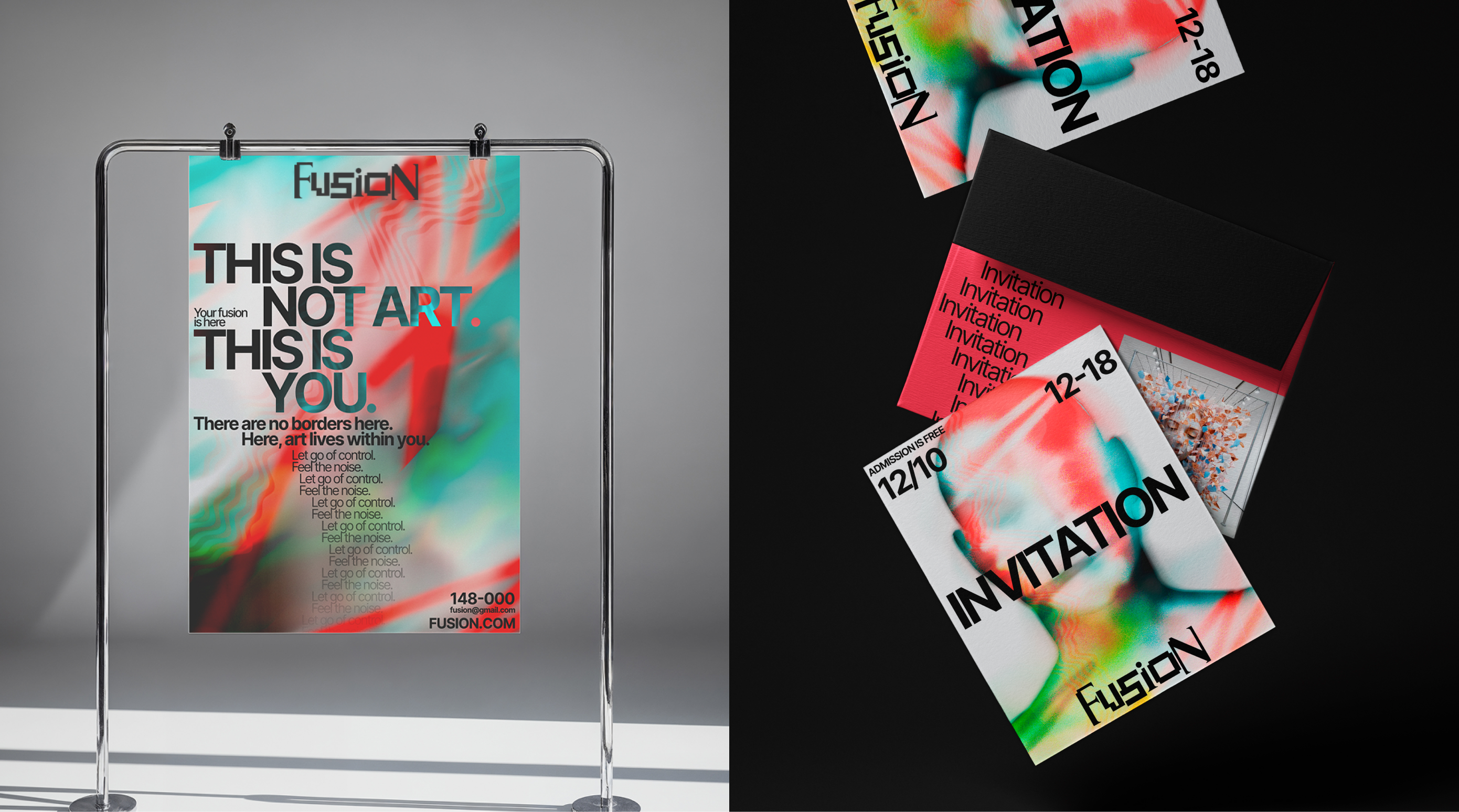 Identity for the FUSION brand — Изображение №10 — Брендинг на Dprofile