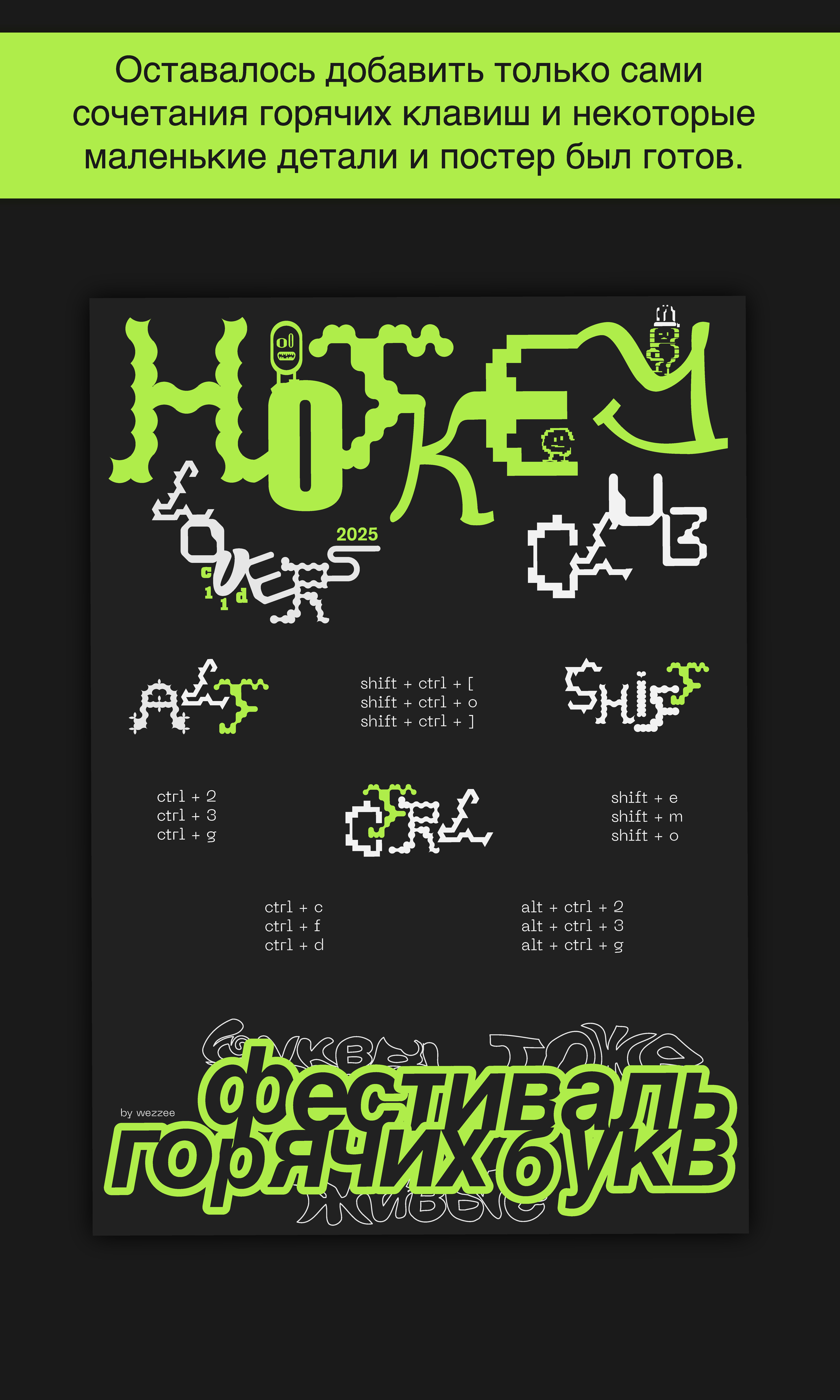 TYPE CRAFT FESTIVAL POSTER — Изображение №8 — Брендинг, Графика на Dprofile