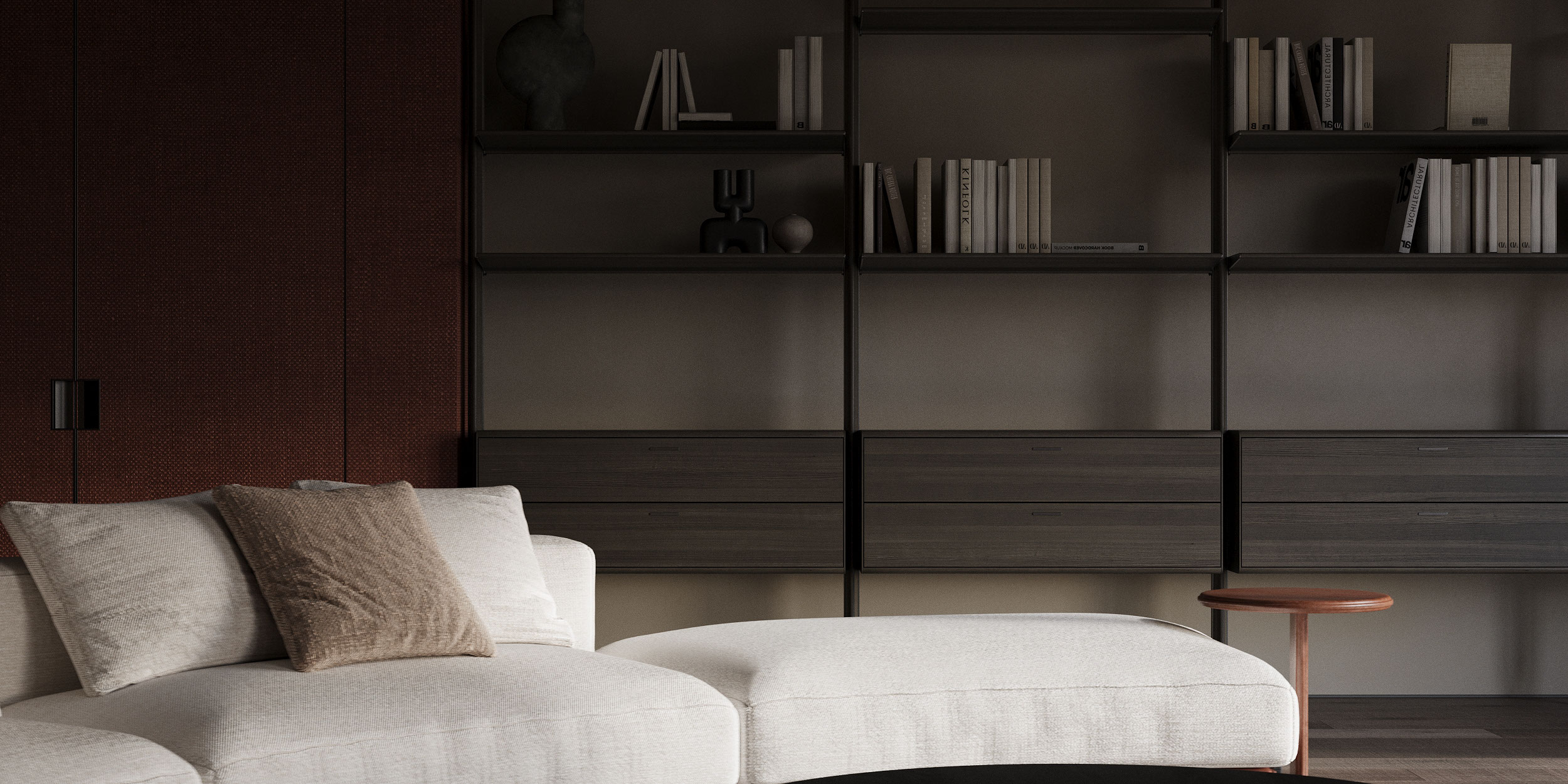 Living room l Poliform — Изображение №11 — Иллюстрация, 3D на Dprofile