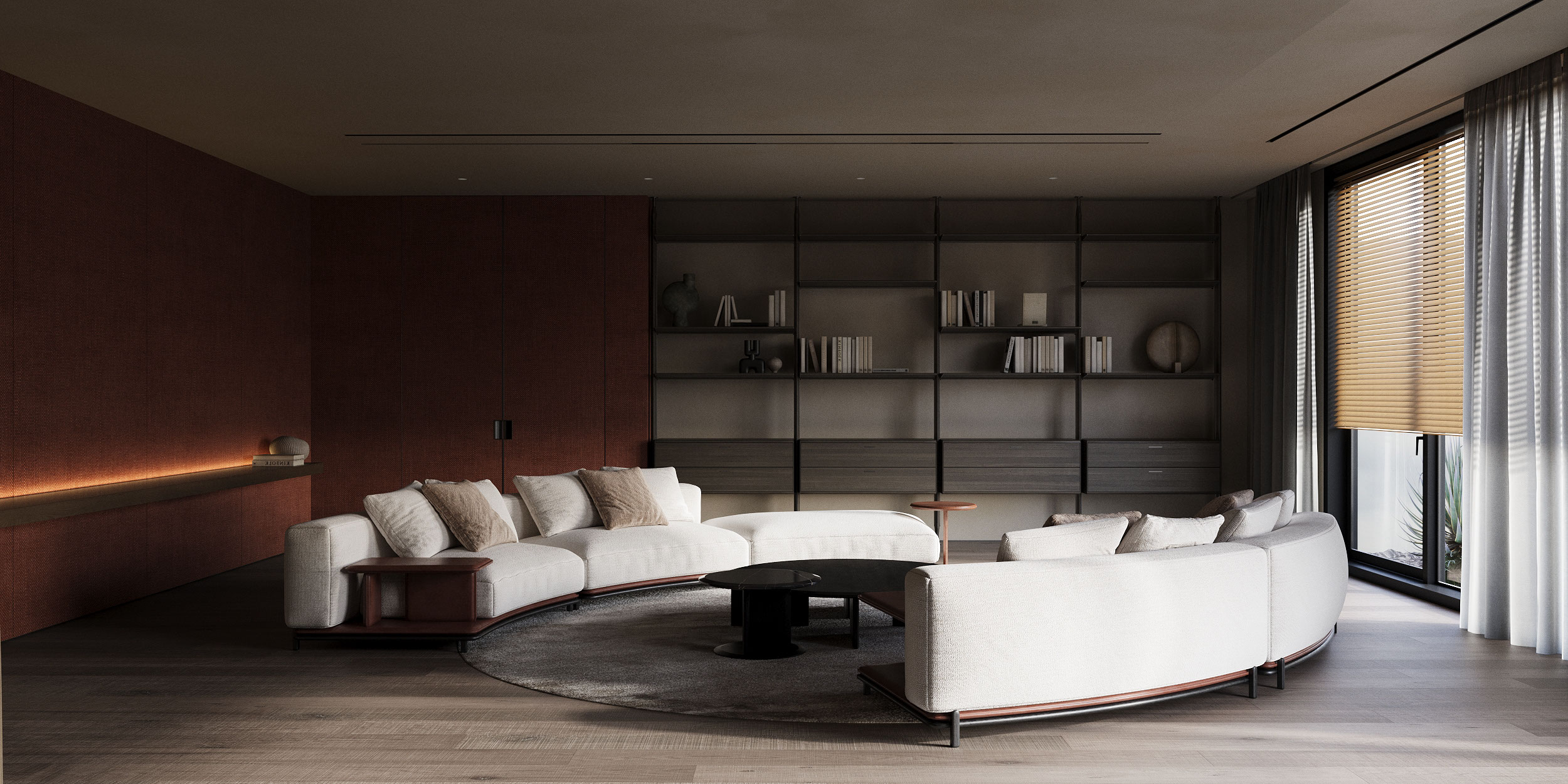 Living room l Poliform — Изображение №10 — Иллюстрация, 3D на Dprofile