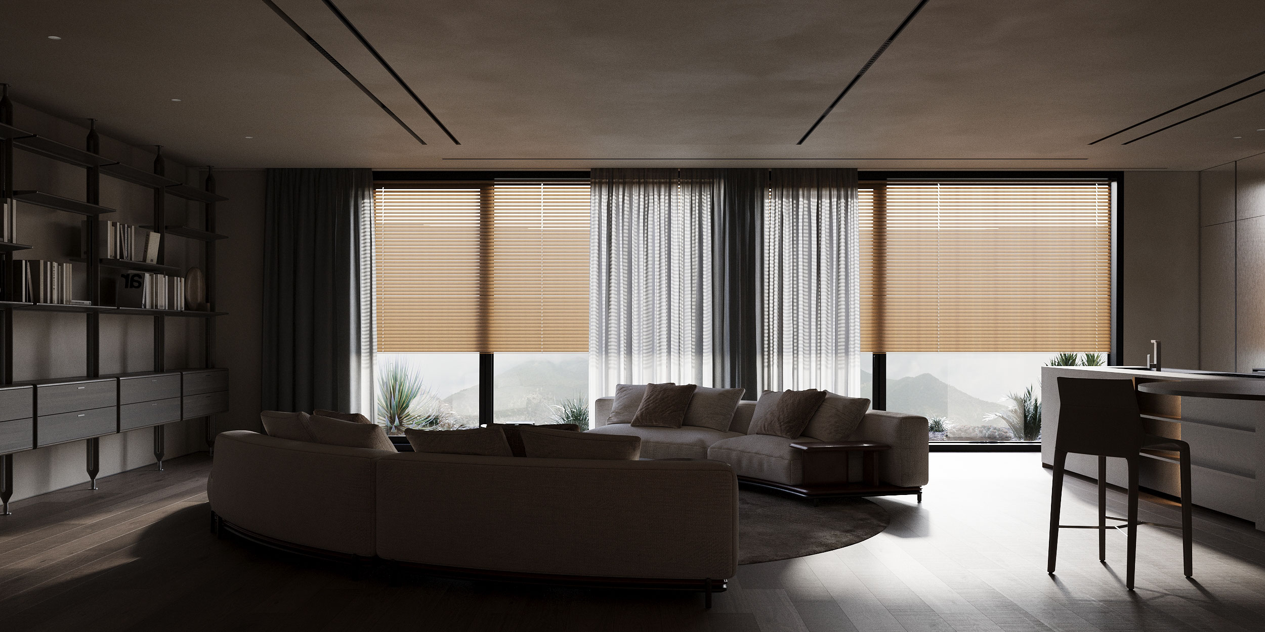 Living room l Poliform — Изображение №2 — Иллюстрация, 3D на Dprofile