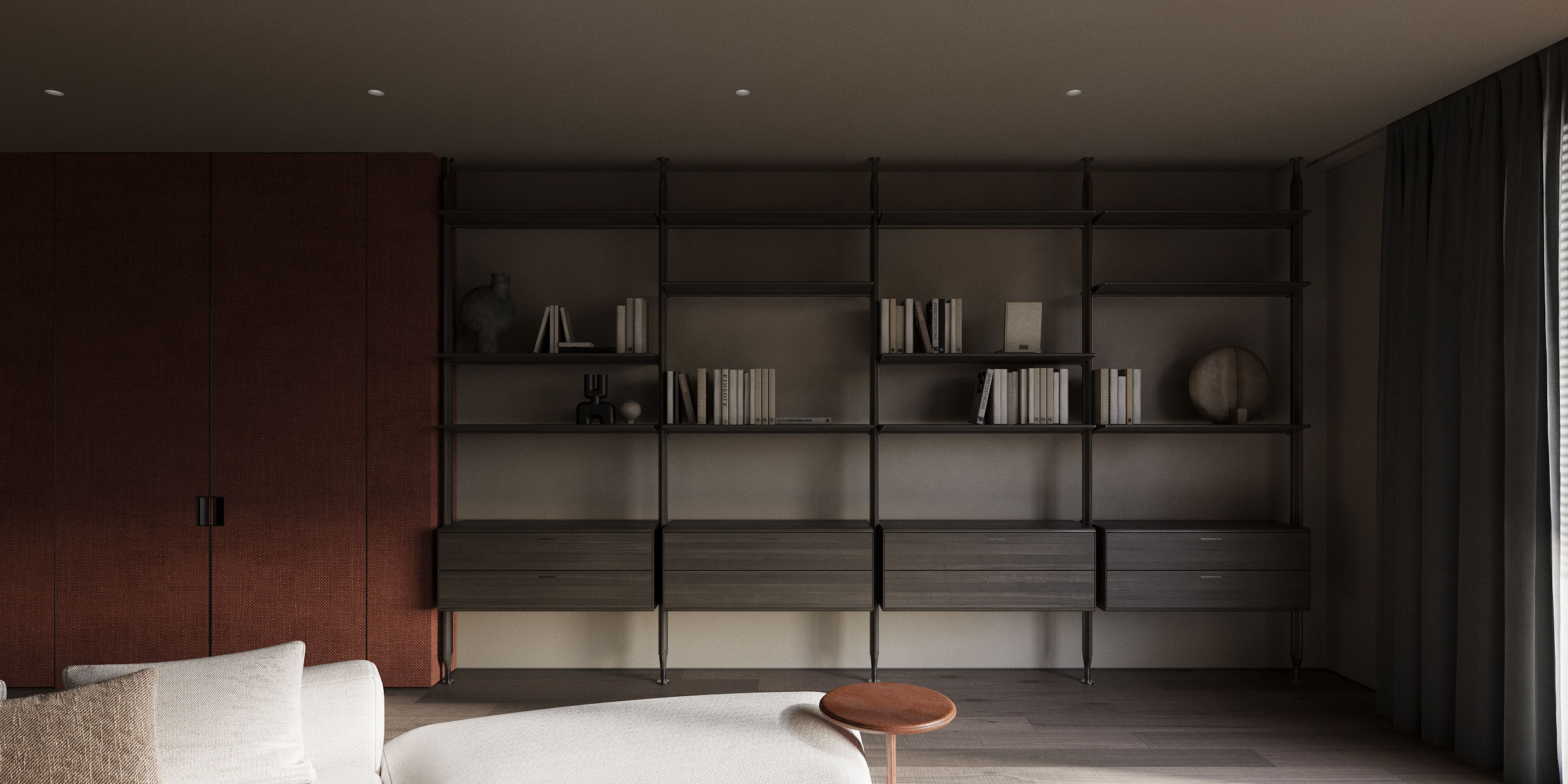 Living room l Poliform — Изображение №9 — Иллюстрация, 3D на Dprofile