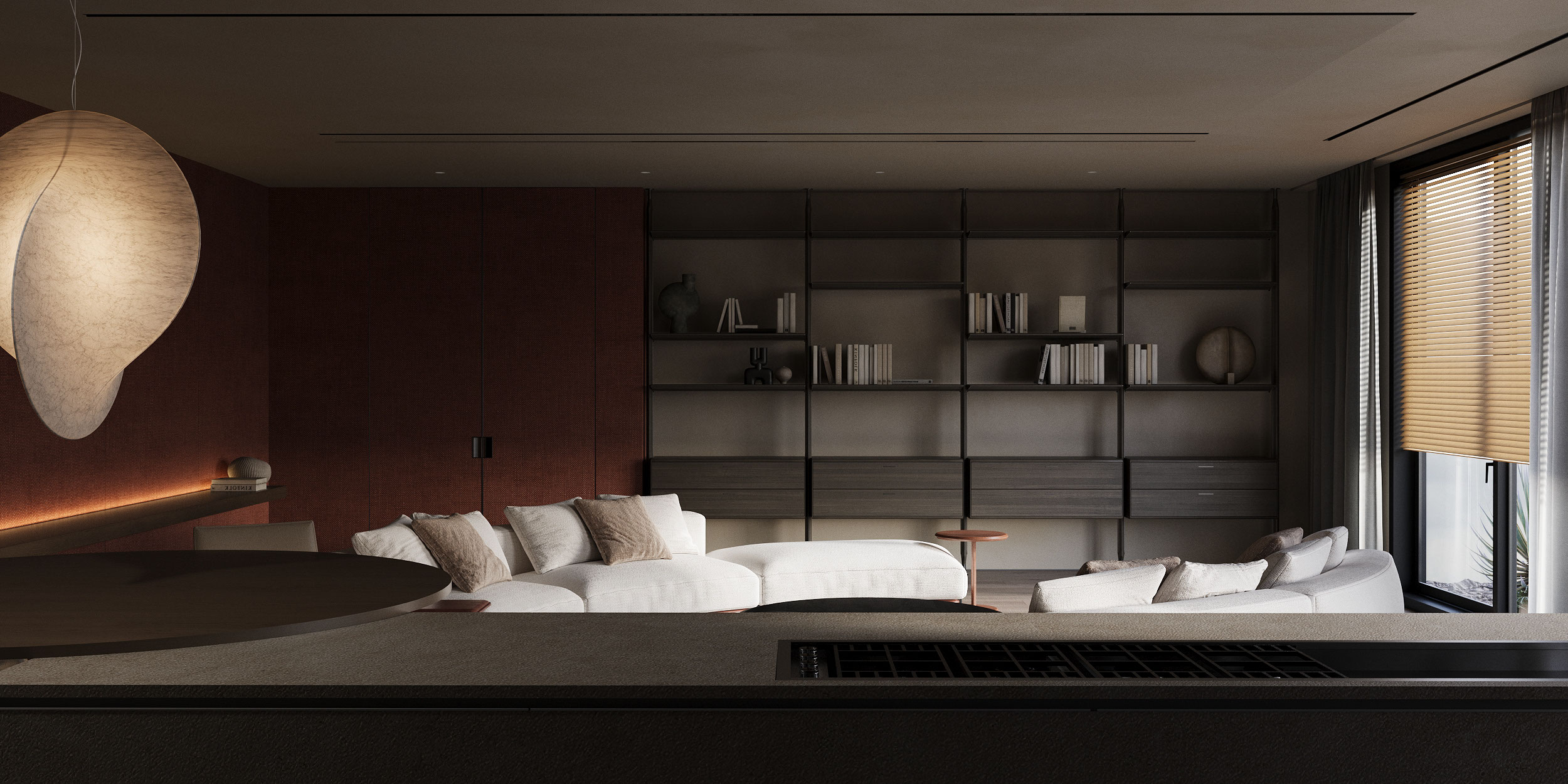 Living room l Poliform — Изображение №12 — Иллюстрация, 3D на Dprofile