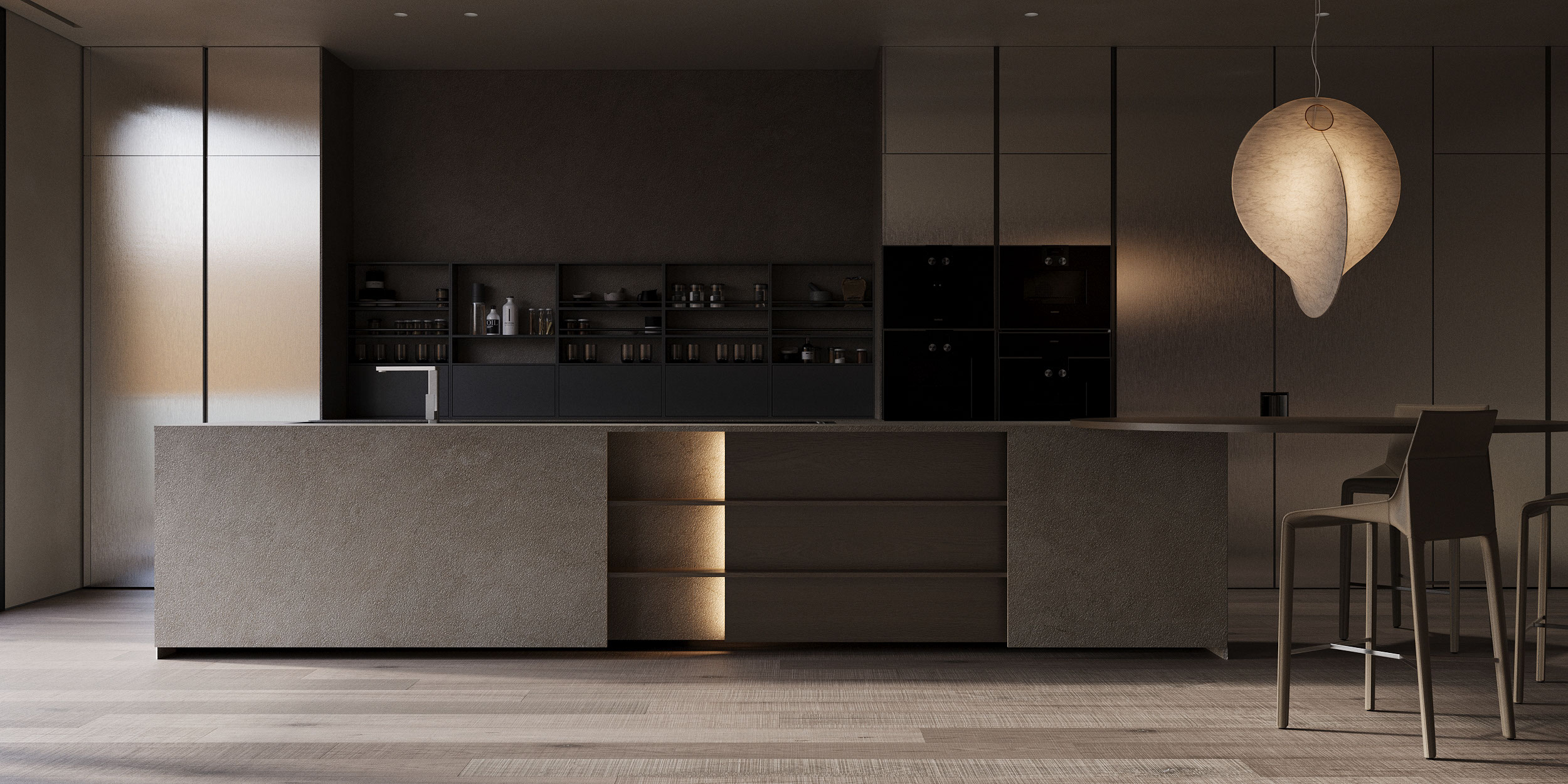 Living room l Poliform — Изображение №6 — Иллюстрация, 3D на Dprofile