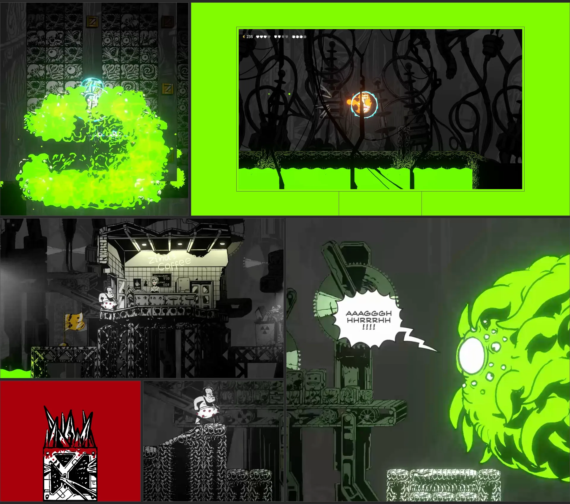 Gennady / 2D-платформер — Изображение №3 — Интерфейсы, Иллюстрация на Dprofile