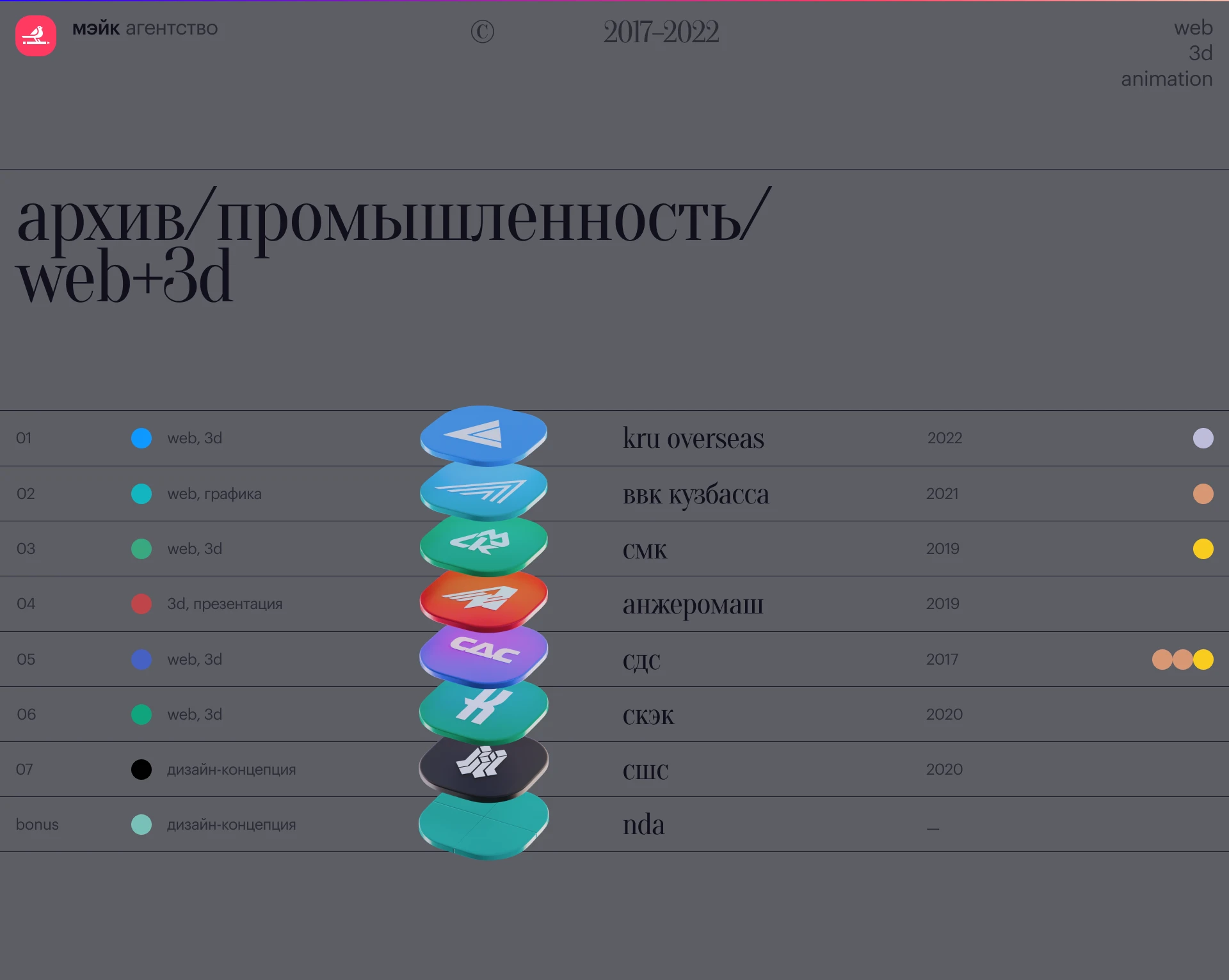 archive/industry/web+3d — Изображение №1 — Интерфейсы, 3D на Dprofile