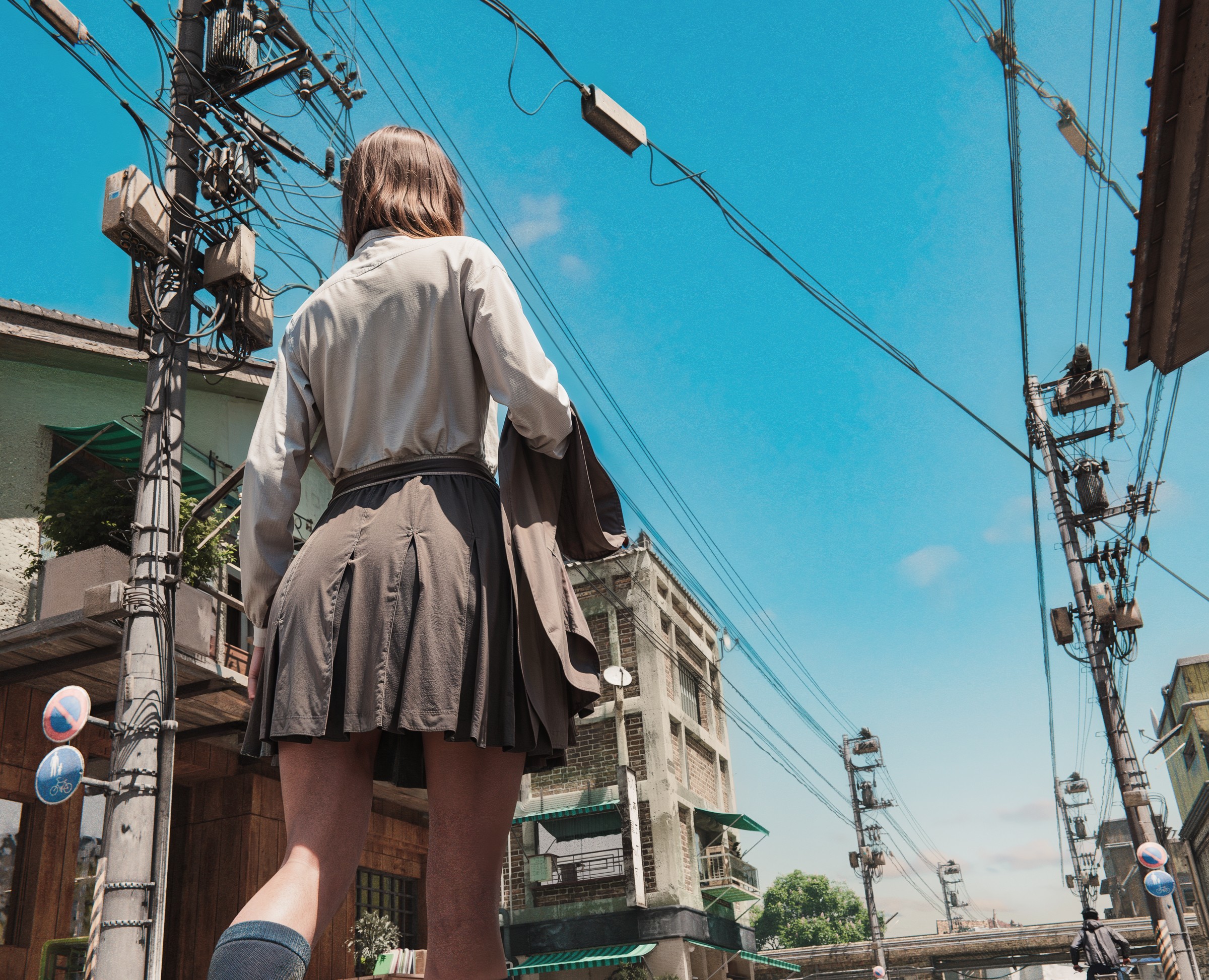 A random girl — Иллюстрация на Dprofile