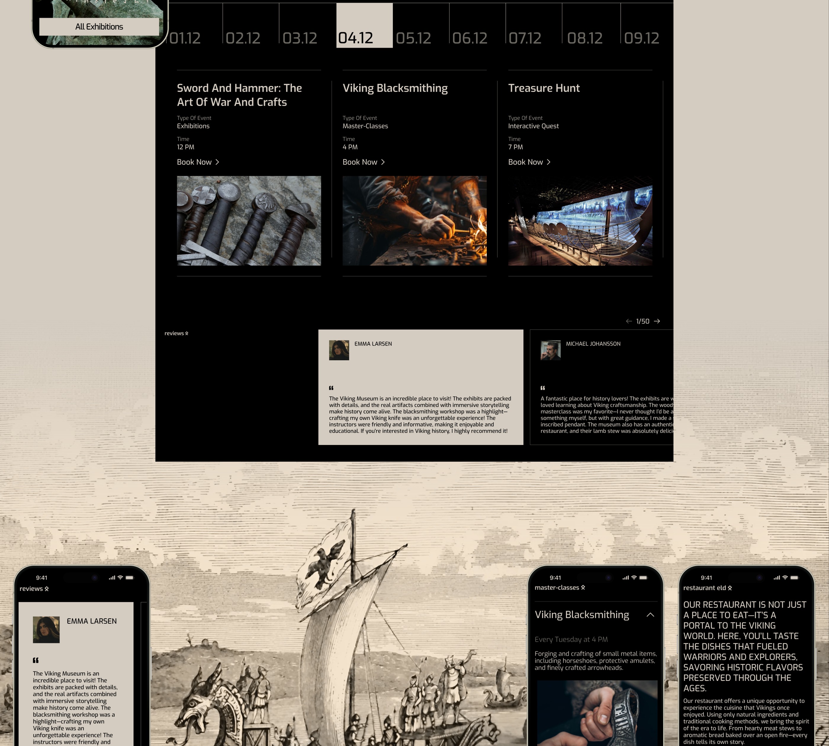 Saga Scandinavia | Corporate website — Изображение №4 — Интерфейсы на Dprofile