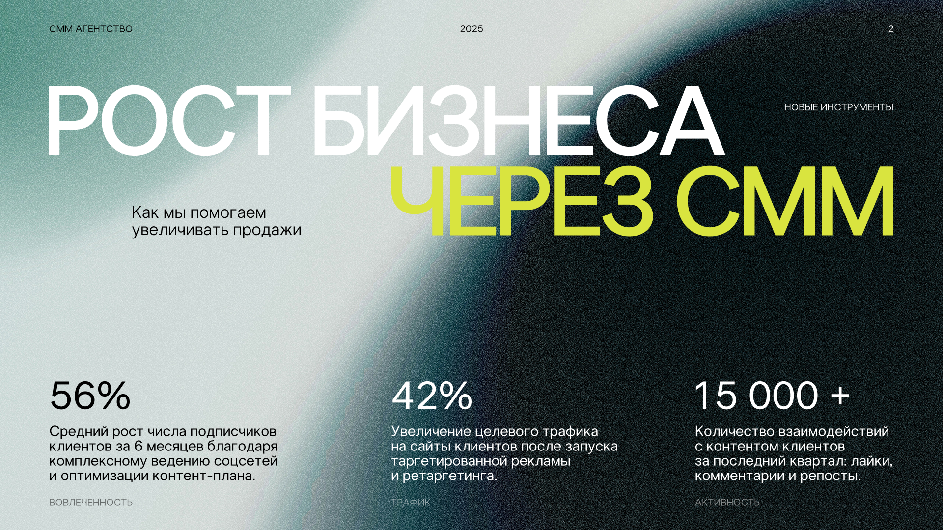 Cлайд презентации (SMM) — Изображение №1 — Маркетинг на Dprofile