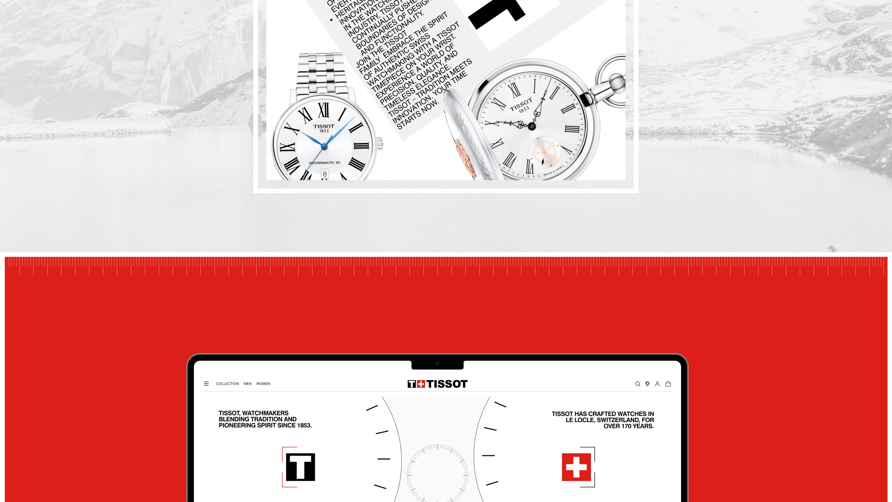 Redesign of the Swiss watch website "Tissot" — Изображение №13 — Интерфейсы на Dprofile