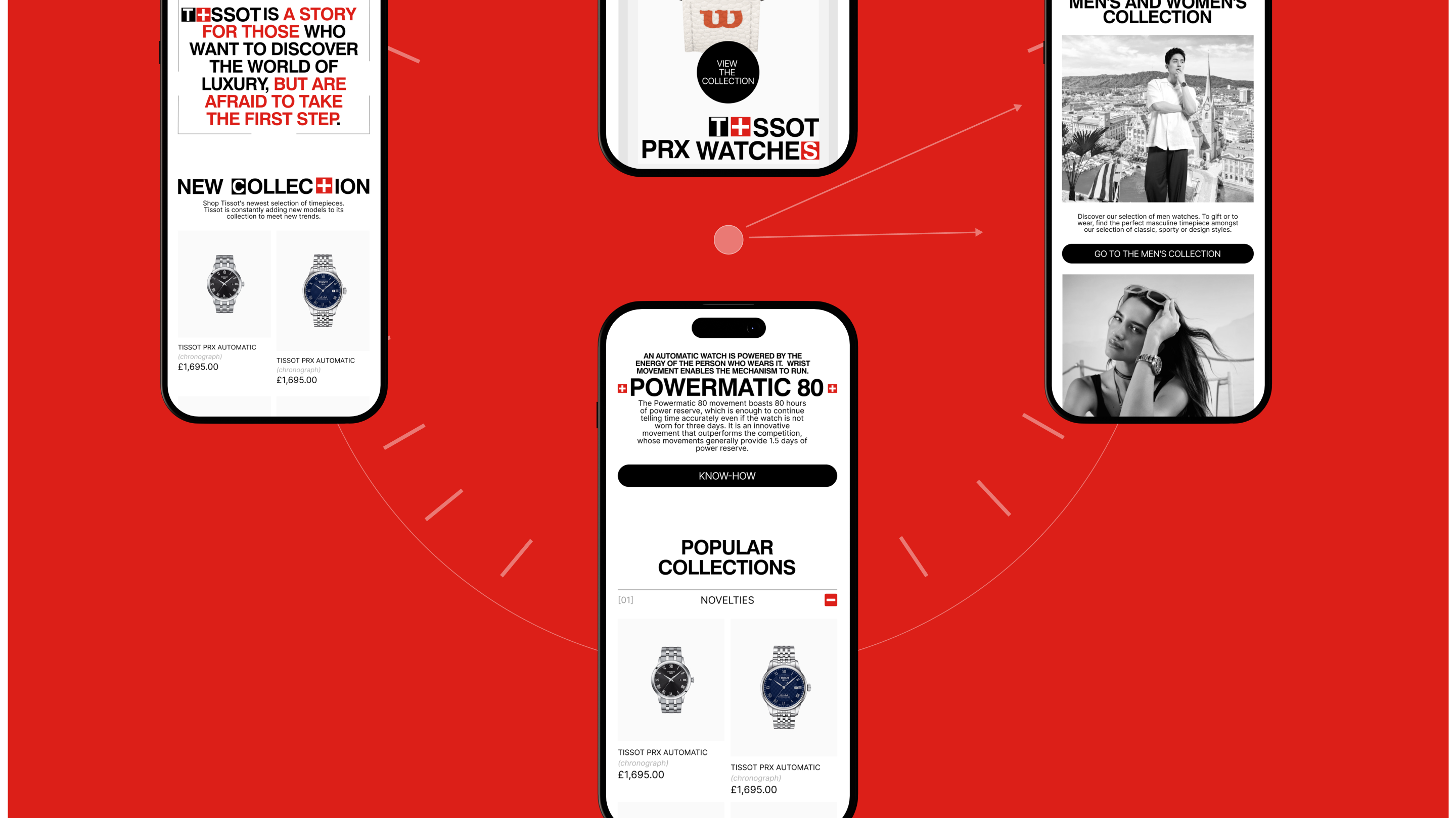 Redesign of the Swiss watch website "Tissot" — Изображение №8 — Интерфейсы на Dprofile