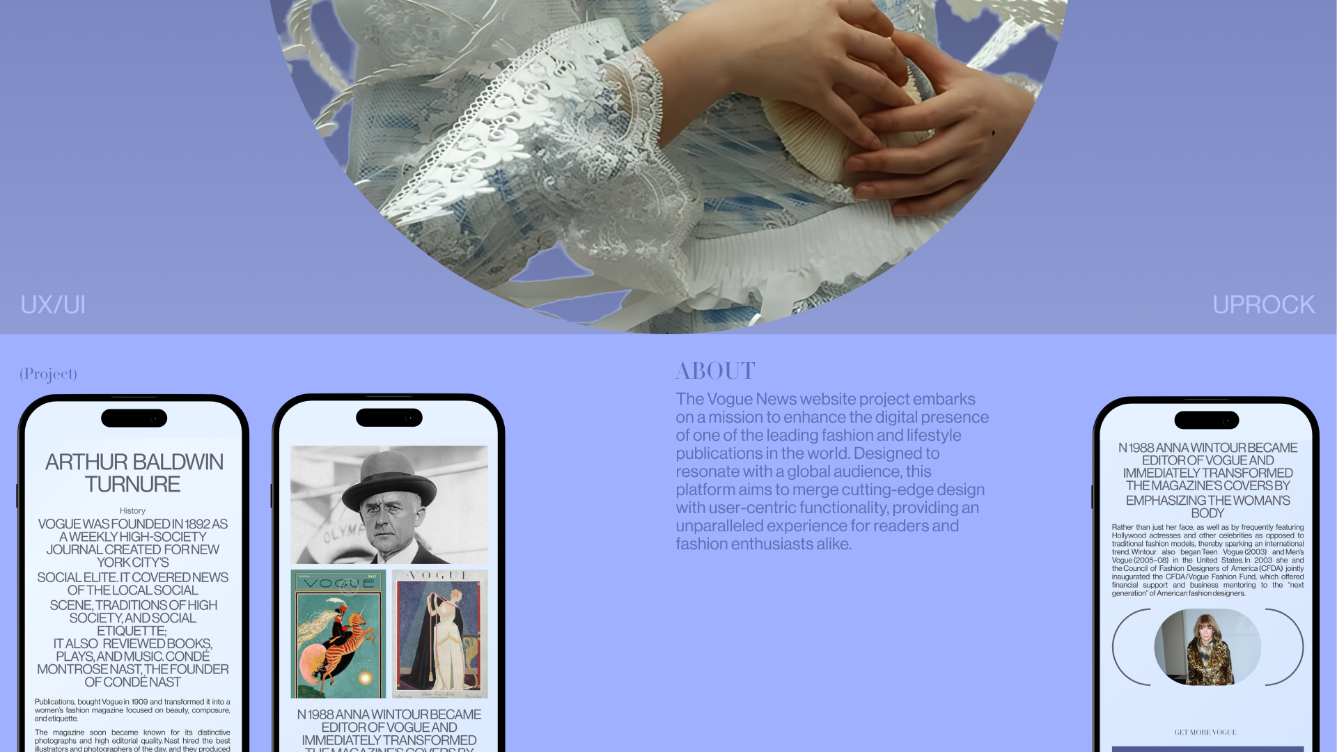 Redesign of the VOGUE news website — Изображение №2 — Интерфейсы на Dprofile