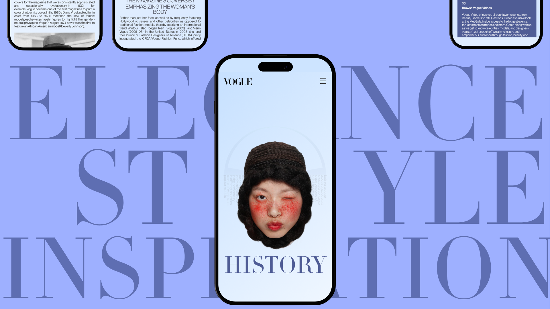 Redesign of the VOGUE news website — Изображение №3 — Интерфейсы на Dprofile